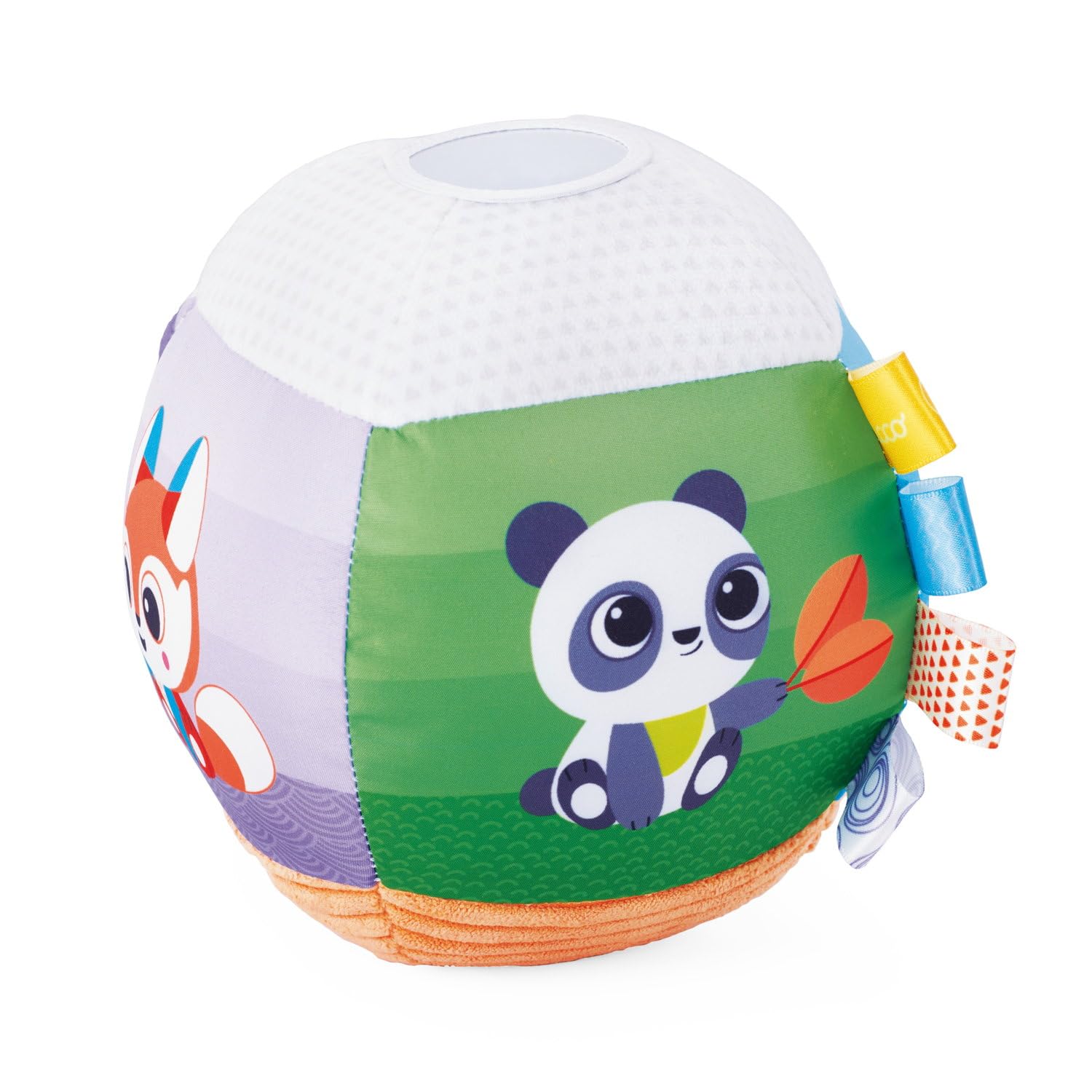 chicco-my-sweet-doudou-panda-chameleon-ball-weicher-ball-aus-verschiedenen-stoff image 8