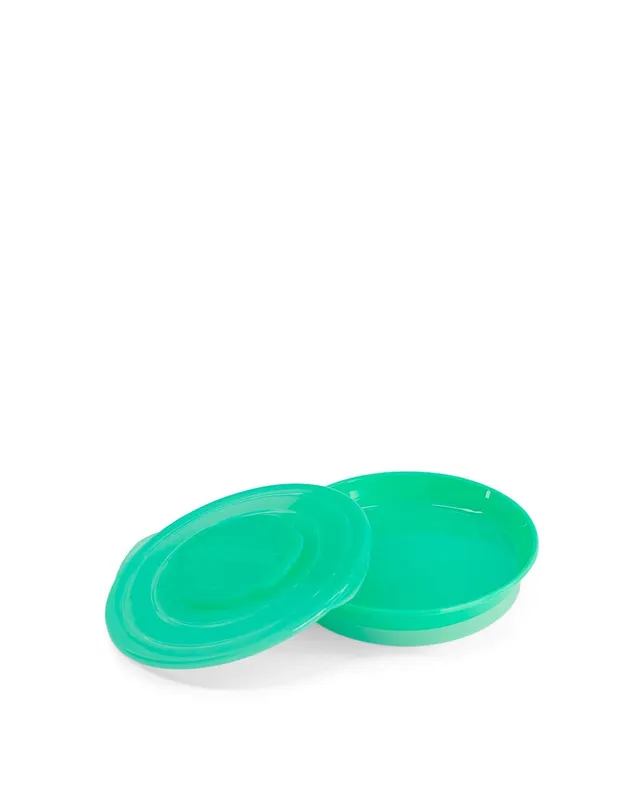 twistshake-babyteller-mit-luftdichtem-deckel-bpa-frei-silikon-kunststoff-gr-n image 1