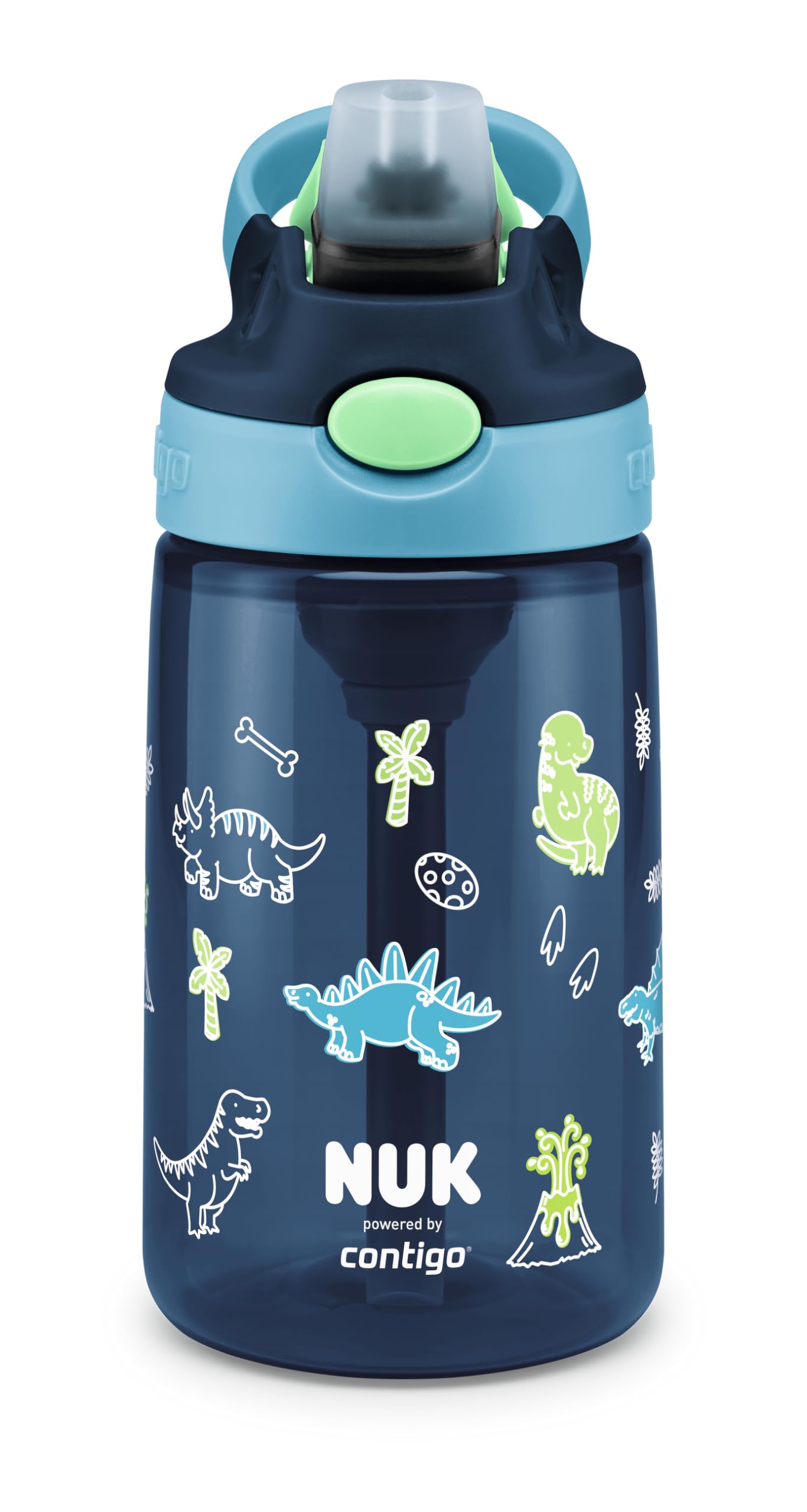 nuk-by-contigo-easy-straw-cup-420-ml-dinosaurier image 1