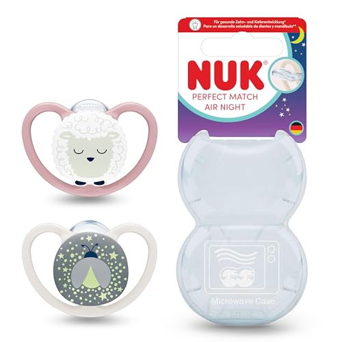 nuk-perfect-match-air-night-schnuller-0-6-monate-kieferorthop-disch-phosphoreszi image 3