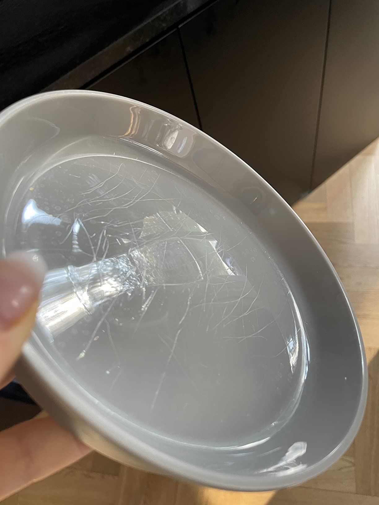 Nicht für alle Tische geeignet