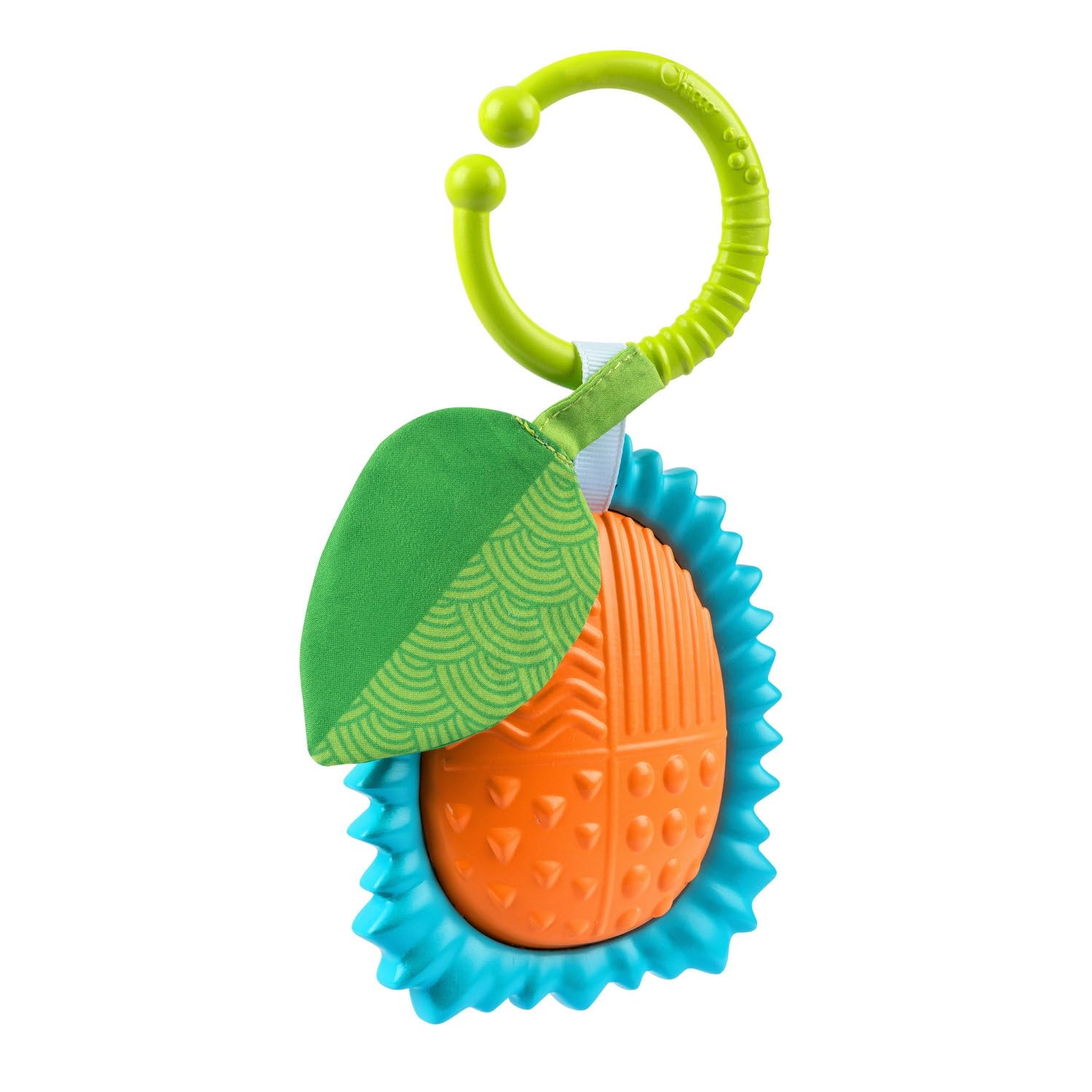 chicco-igel-rassel-mit-texturen-und-clip-3-24-monate image 2
