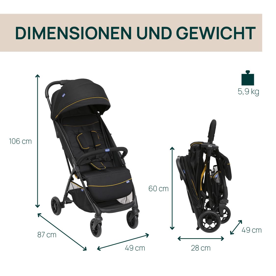 chicco-glee-kinderwagen-0-monate-bis-4-jahre-22-kg image 5