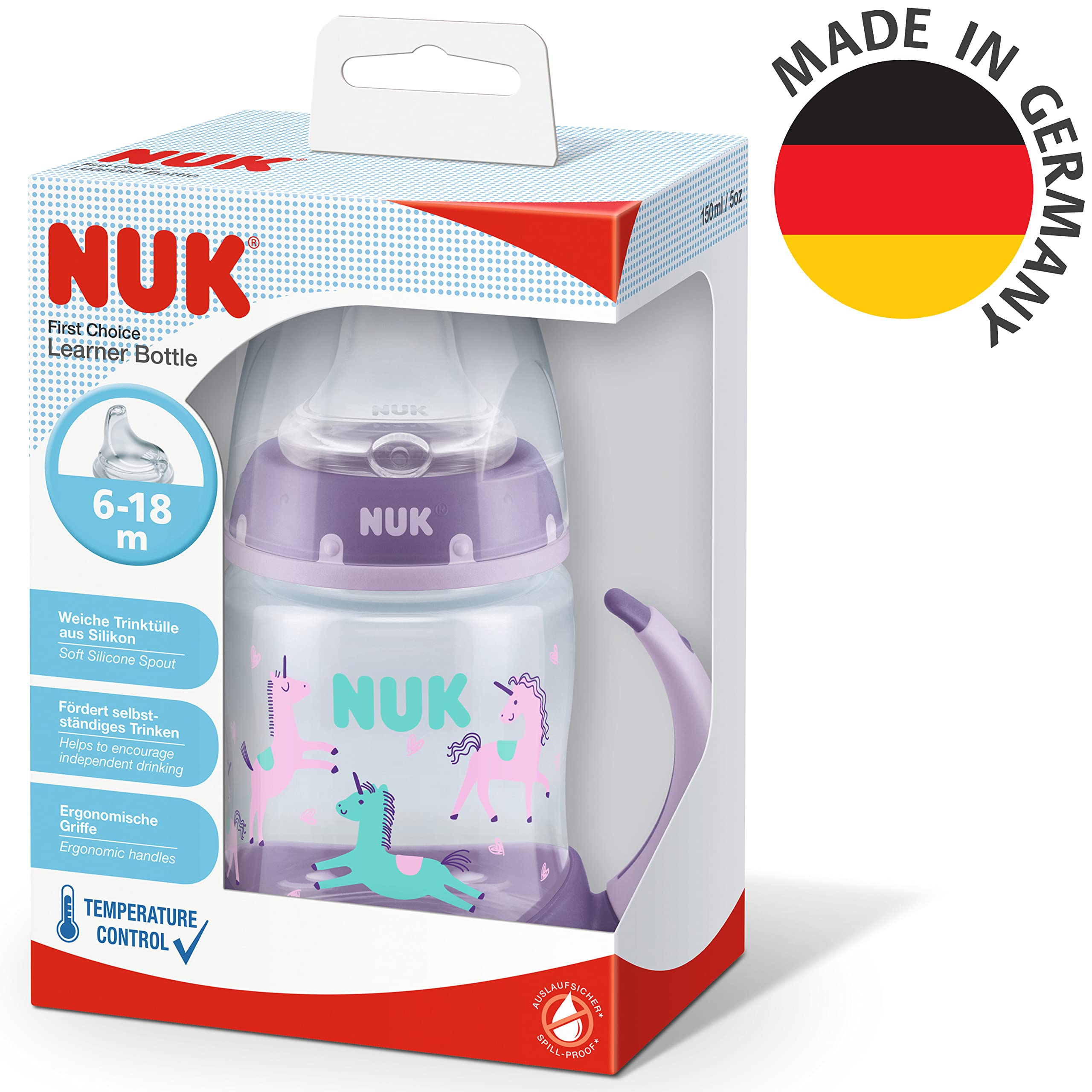 nuk-first-choice-trinklernflasche-150-ml-6-18-monate-einhorn image 7