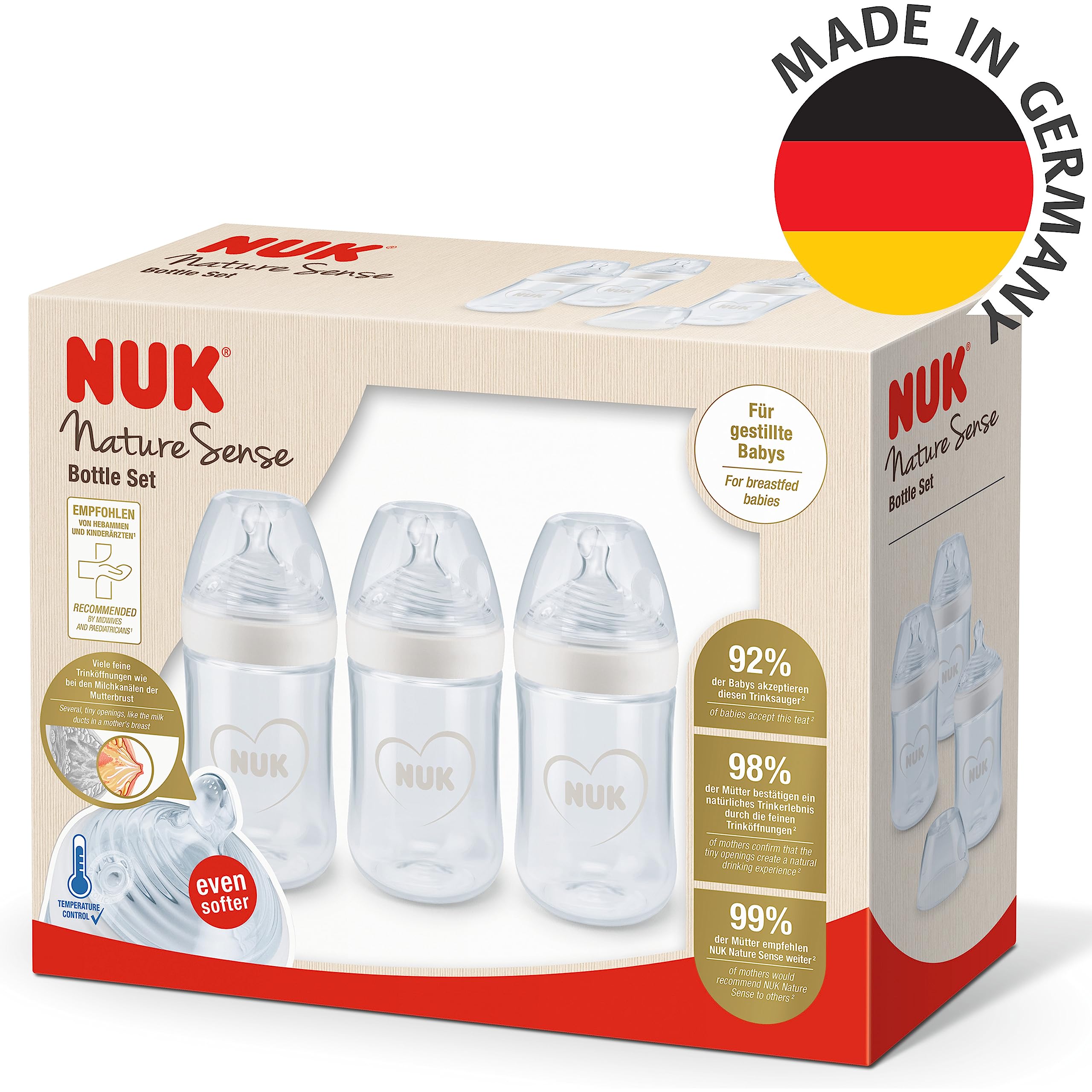 nuk-nature-sense-babyflaschen-set-260-ml-0-6-monate-silikon-grau-wei-3-st-ck image 7