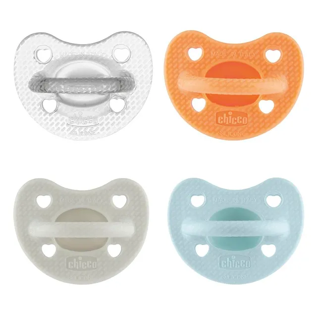 chicco-physioforma-luxe-gummy-schnuller-6-16-monate-4er-set-aus-weichem-silikon image 1