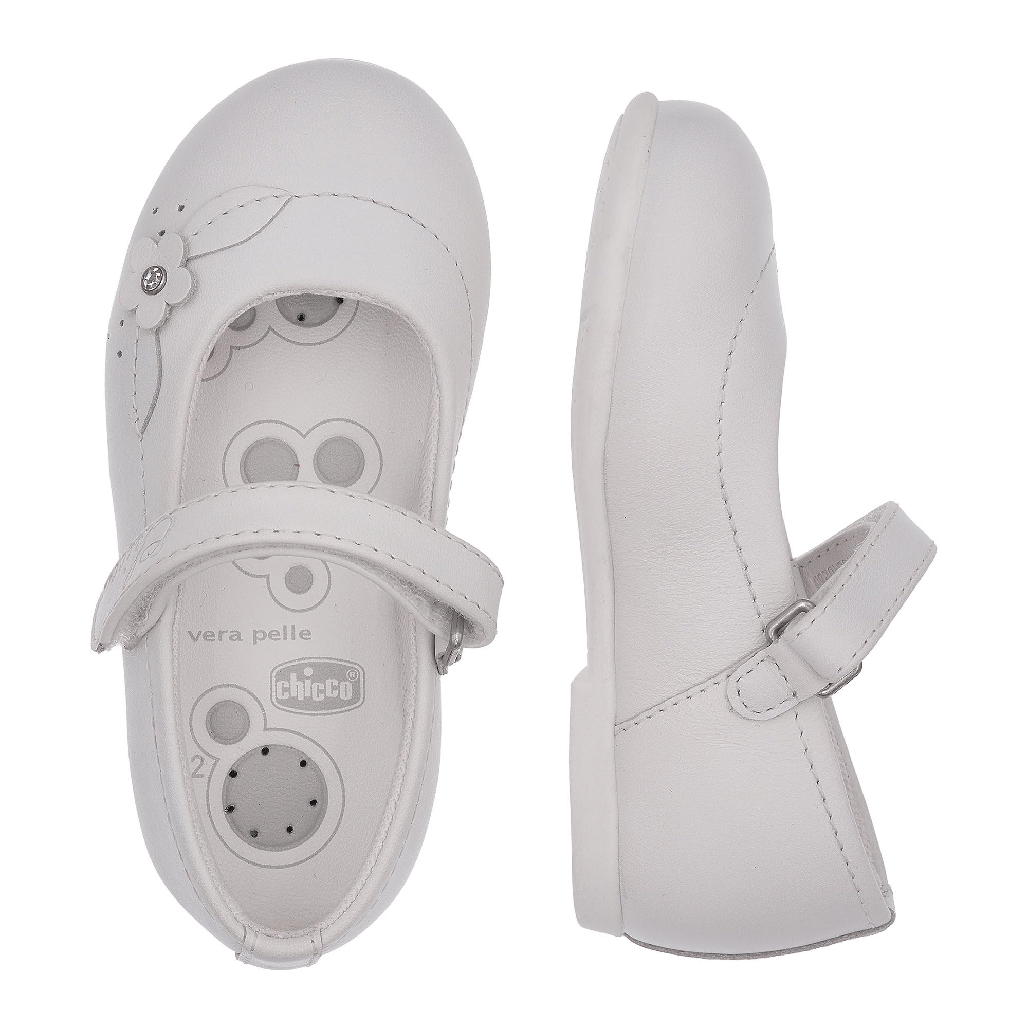chicco-m-dchen-ballerinas-wei-ideal-f-r-besondere-anl-sse-designed-in-italy image 2