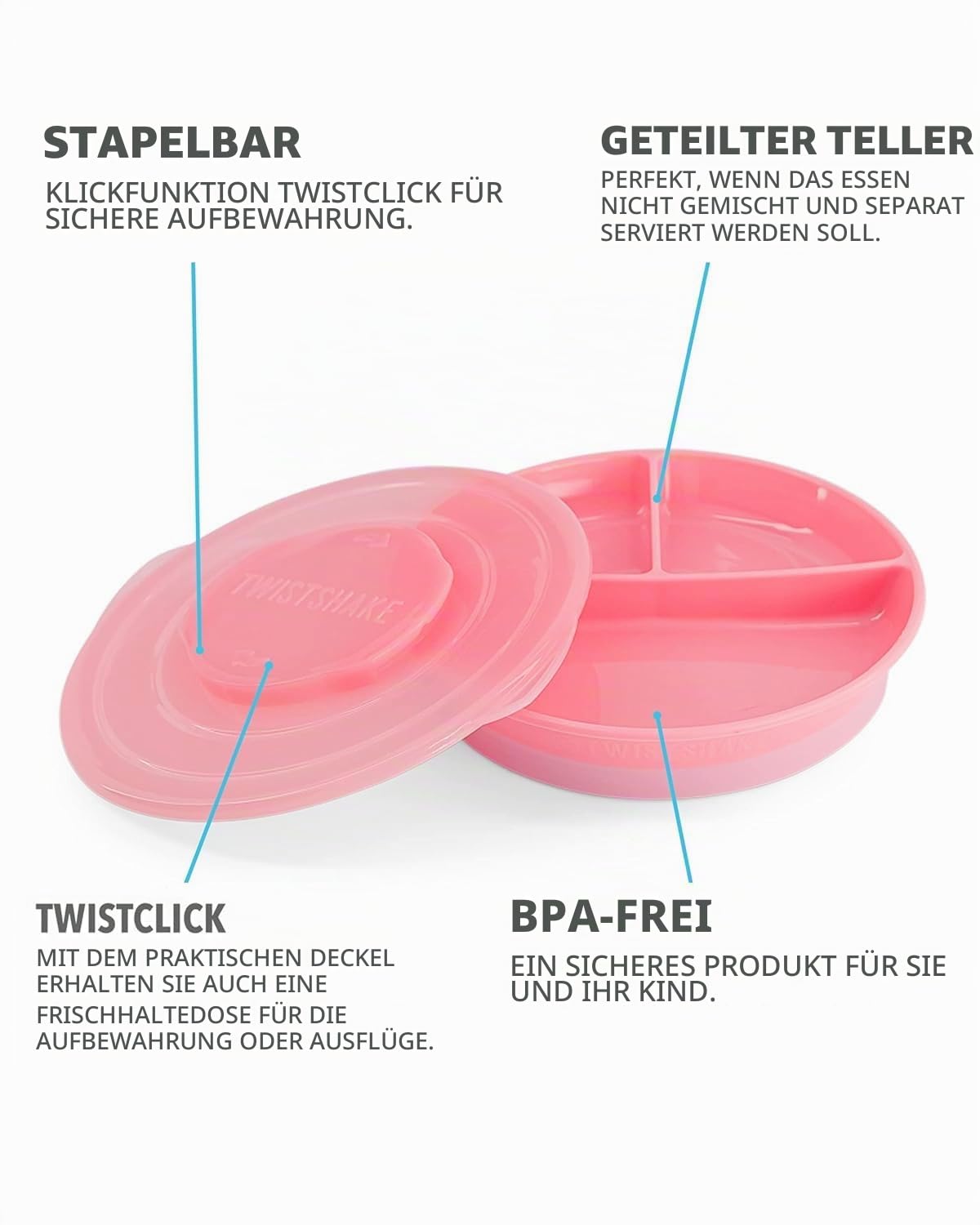 twistshake-baby-teller-mit-luftdichtem-deckel-bpa-freier-entw-hnungsteller-mit-3 image 2