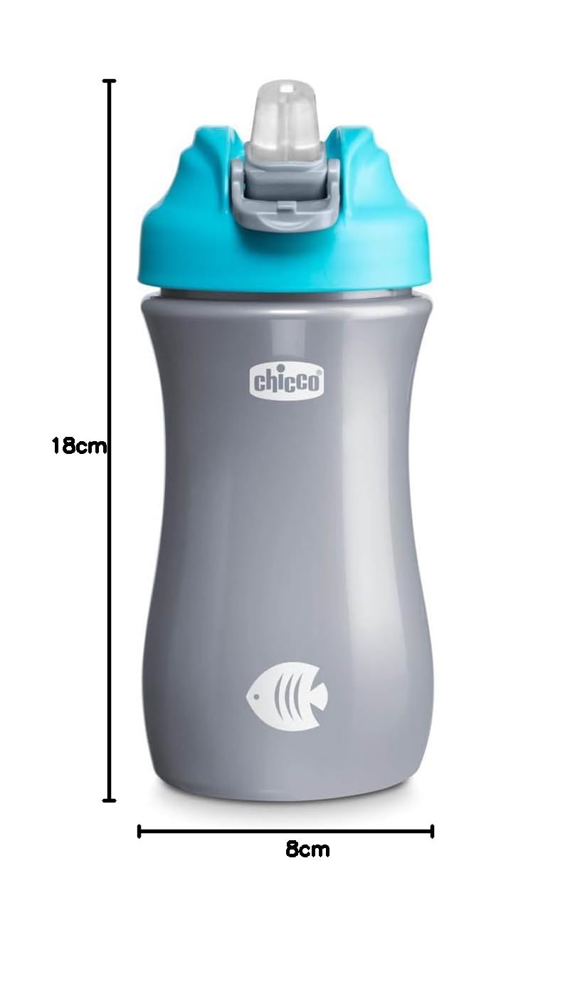 chicco-pop-up-cup-trinkbecher-350-ml-hellblau image 4