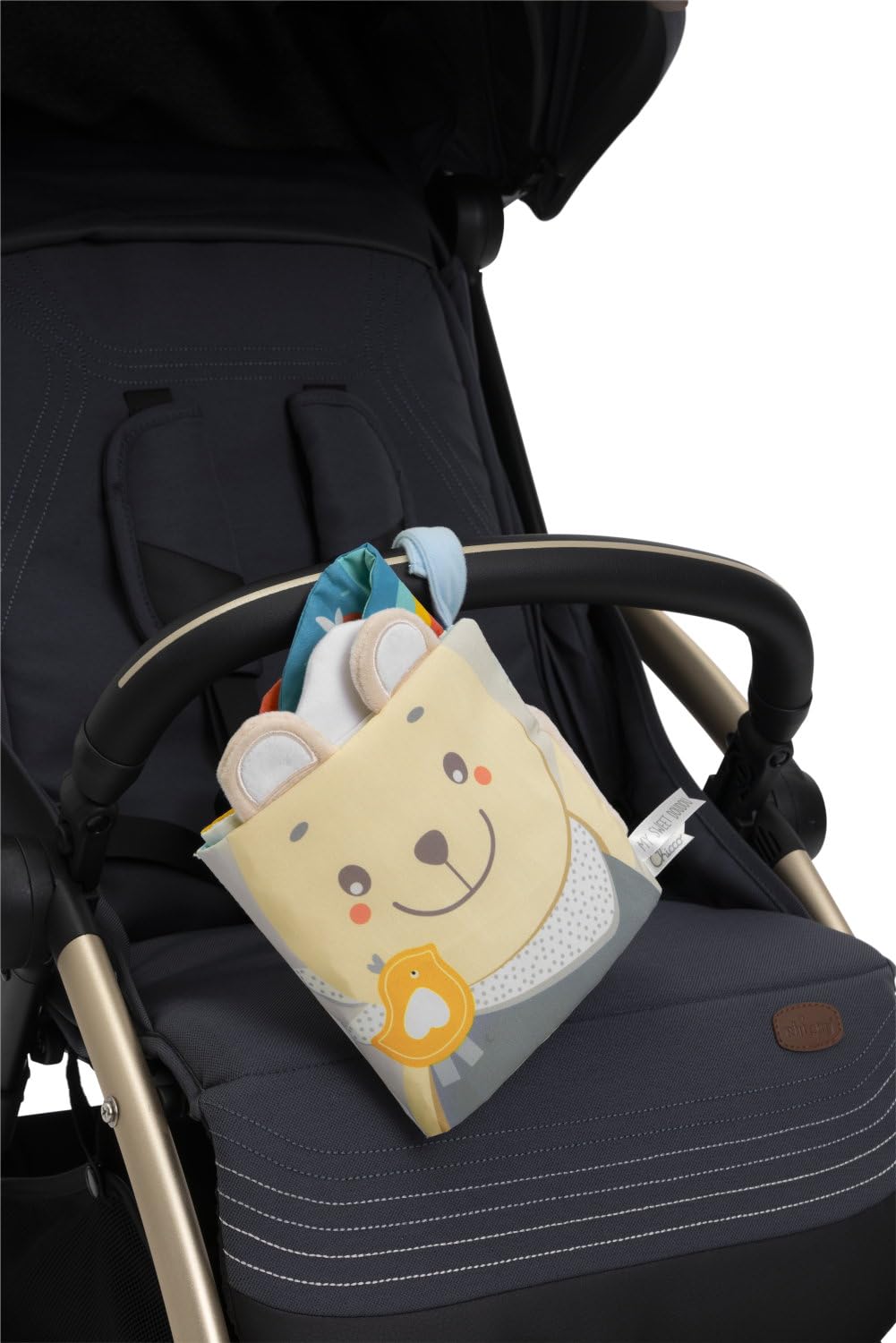 chicco-spielbuch-weich-stoffbuch-mit-aktivit-ten-bunt-schwarz-wei-mit-haken-f-r- image 4