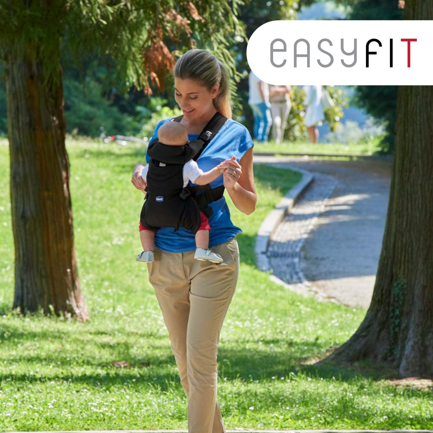 chicco-easyfit-babytrage-geburt-bis-9-kg-mama-stra-enansicht image 2