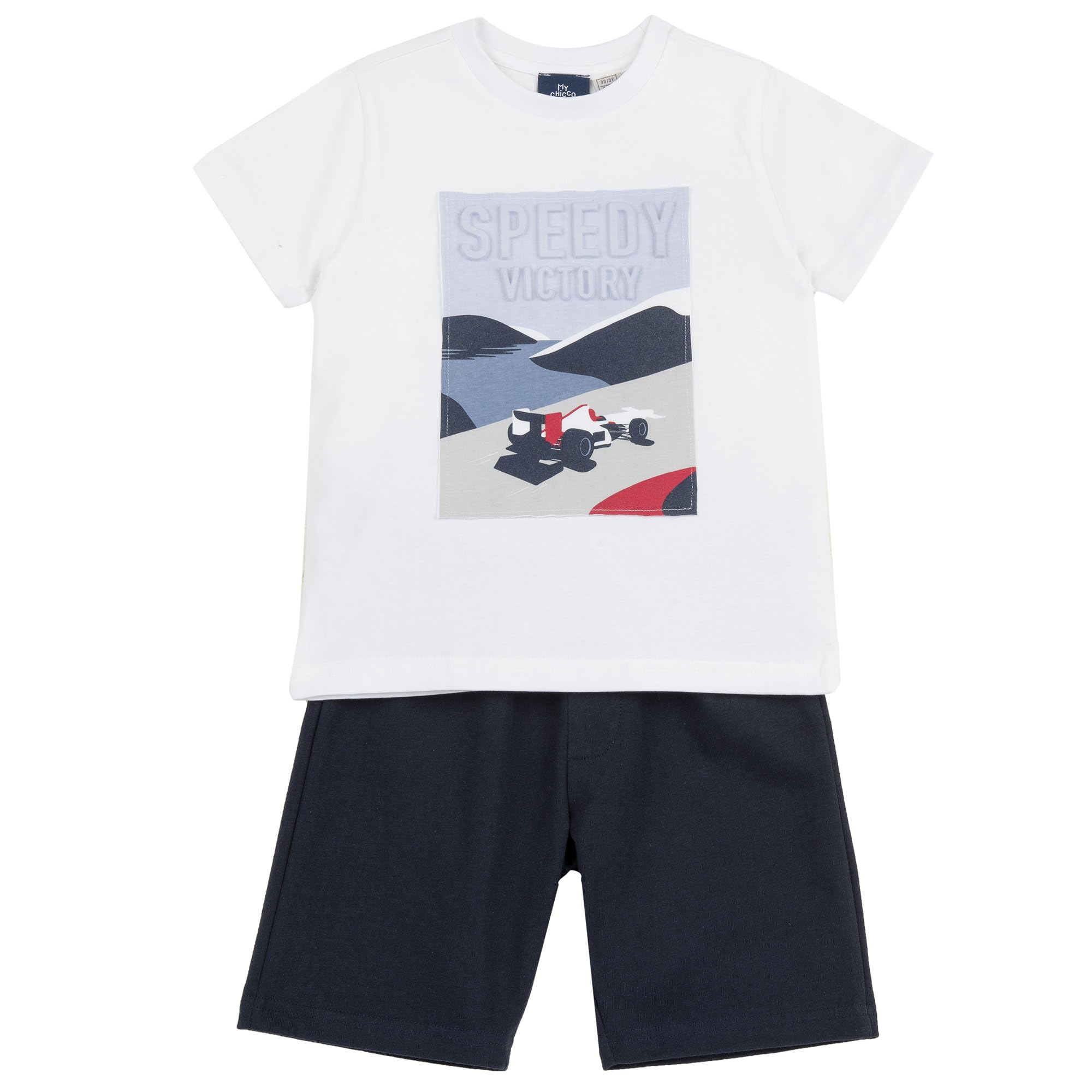chicco-jungen-set-mit-t-shirt-und-shorts-aus-weichem-stoff-designed-in-italy-7 image 1