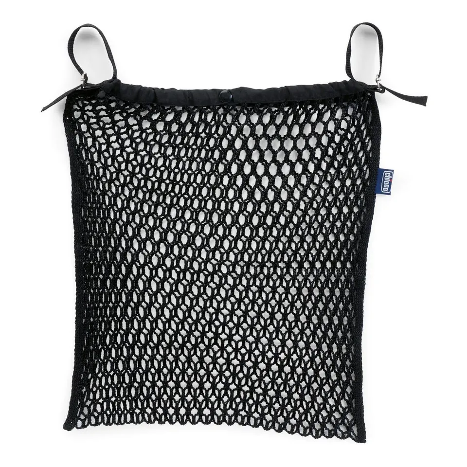 chicco-einkaufsnetz-f-r-kinderwagen-ger-umiger-universal-korb-schwarz image 1