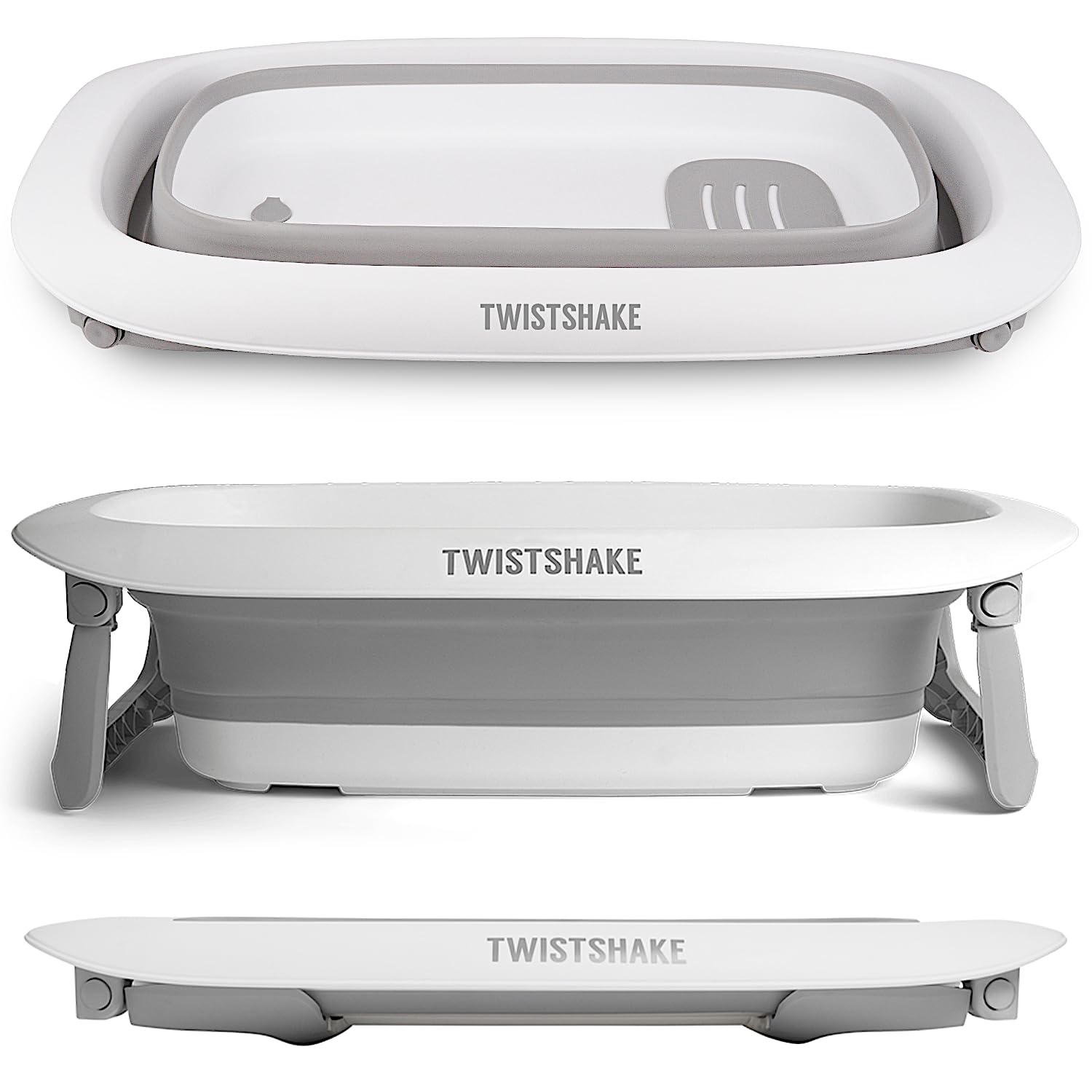 twistshake-faltbare-babybadewanne-30-l-0-m-grau-wei-79-5-x-47-5-cm image 2