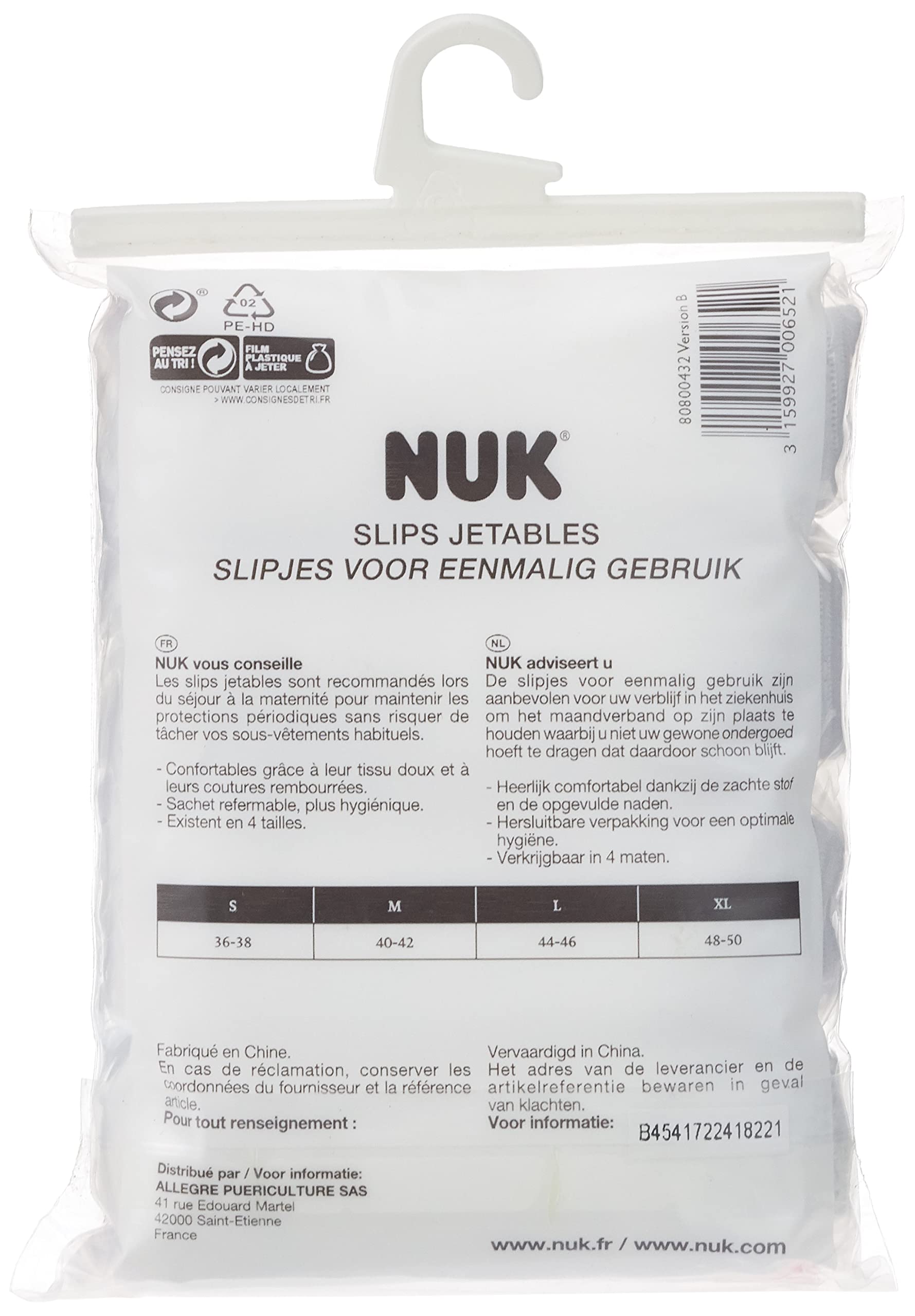 nuk-einweg-unterhosen-f-r-die-mutterschaft-gr-e-m-40-42-4-st-ck-wei image 2