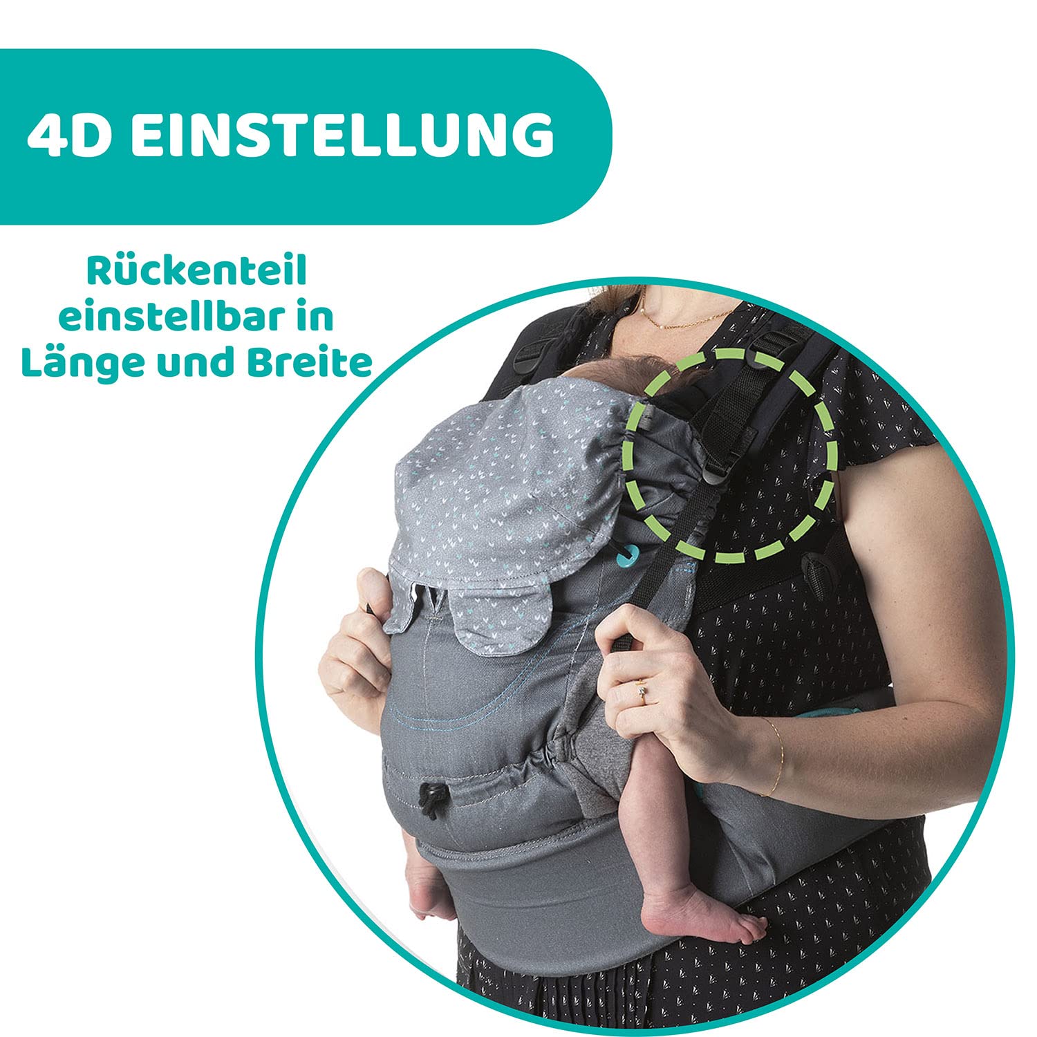 chicco-myamaki-fit-ergonomische-babytrage-baumwolle-cool-grey-bis-15-kg image 7