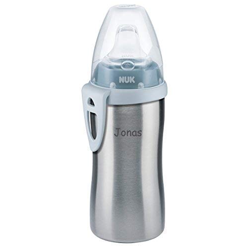 nuk-active-cup-edelstahl-trinkflasche-mit-gravur-215-ml-blau-ab-12-monate image 3