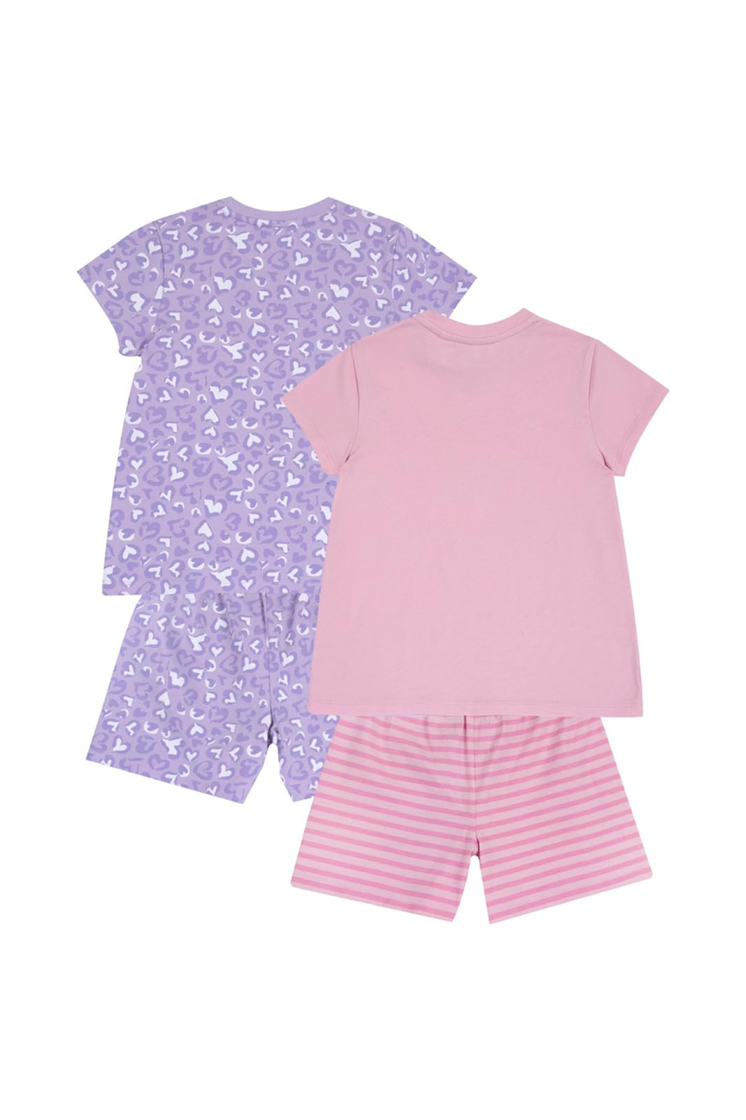 chicco-kinder-pyjamas-2er-set-kurze-schlafanz-ge-mit-t-shirt-und-shorts-aus-100- image 2