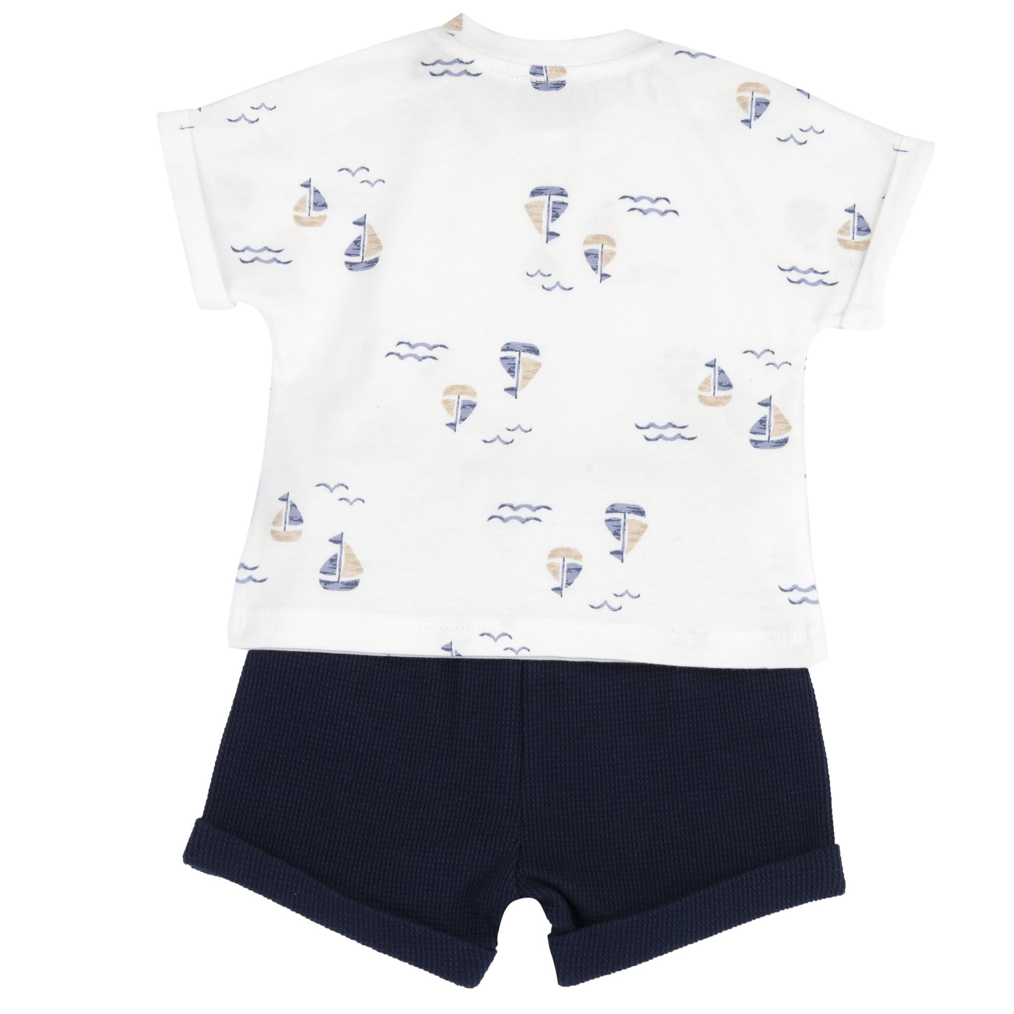 chicco-jungen-set-mit-t-shirt-und-shorts-aus-weichem-stoff-kinderbekleidung image 2