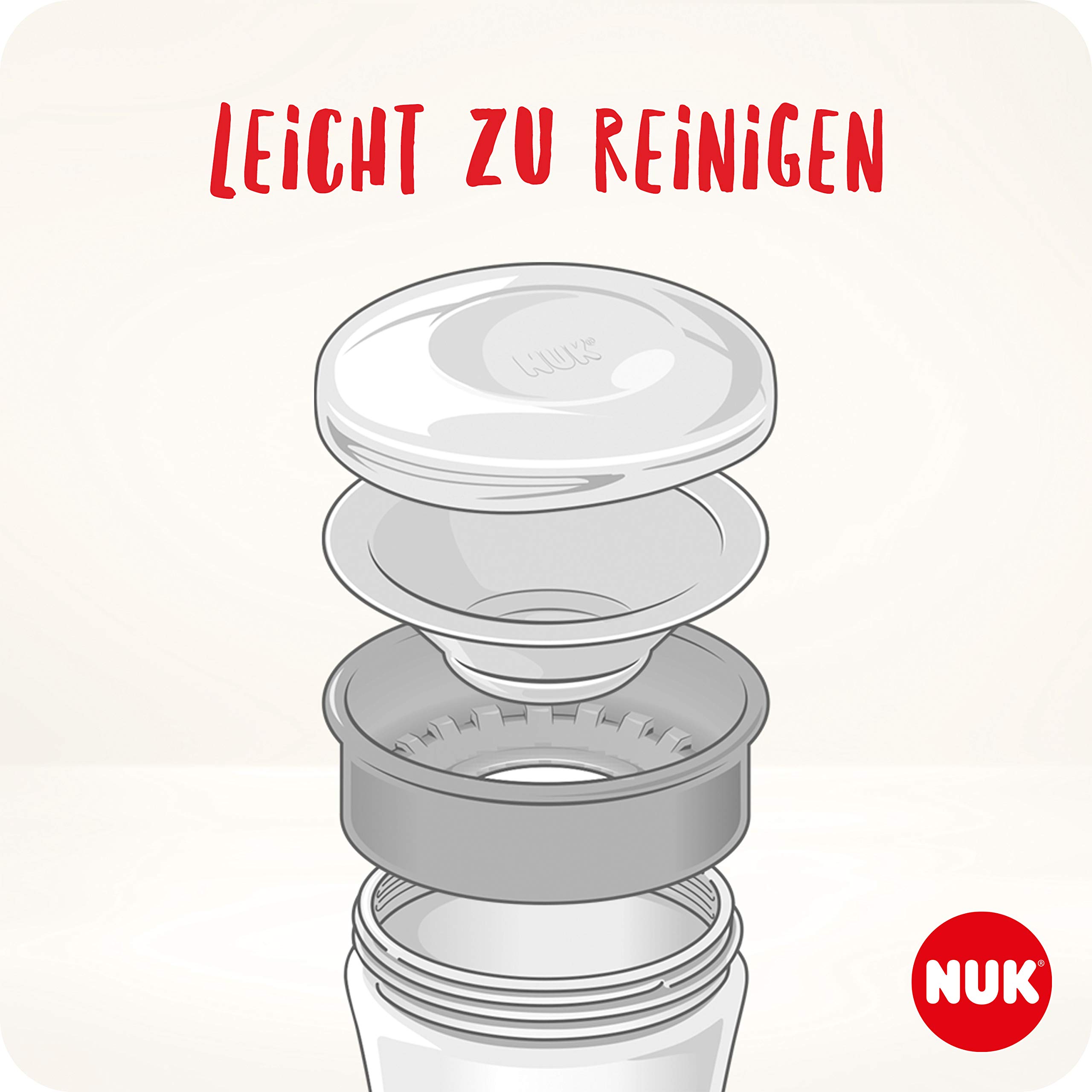 nuk-magic-cup-trinklernbecher-360-trinkrand-ab-8-monaten-230-ml-grau-wei image 5