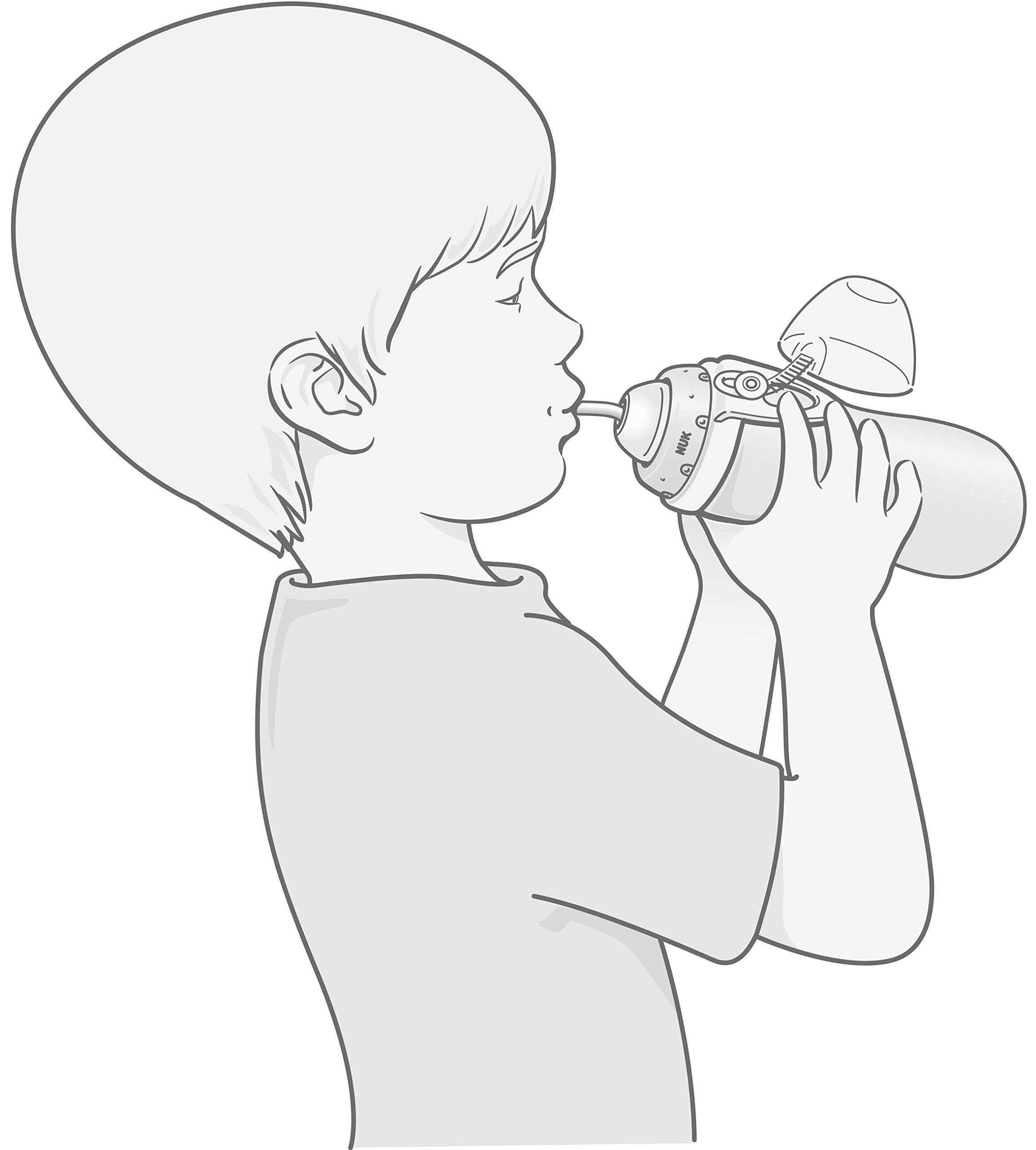 nuk-ersatztrinkhalm-f-r-flexi-cup-2-silikon-trinkhalme-mit-auslaufschutz-transpa image 5