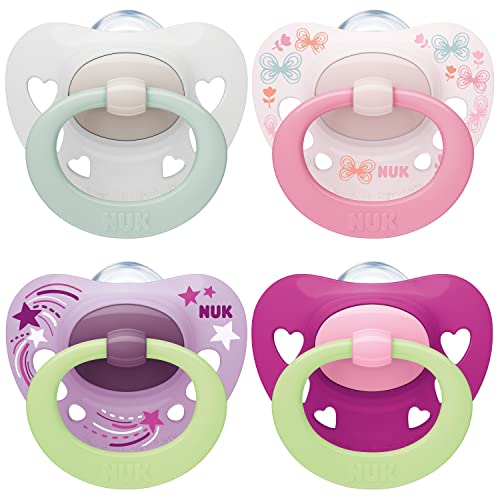 nuk-signature-schnuller-4er-set-2x-signature-night-mit-leuchteffekt-silikon-0-6- image 7