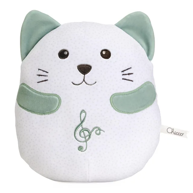 chicco-schnurrende-katze-interaktives-pl-schtier-vibration-und-musik-ab-0-monate image 1