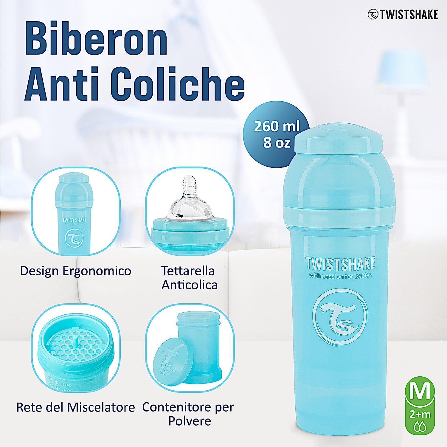 twistshake-anti-kolik-babyflasche-2x-260-ml-blau-ab-2-monate image 2