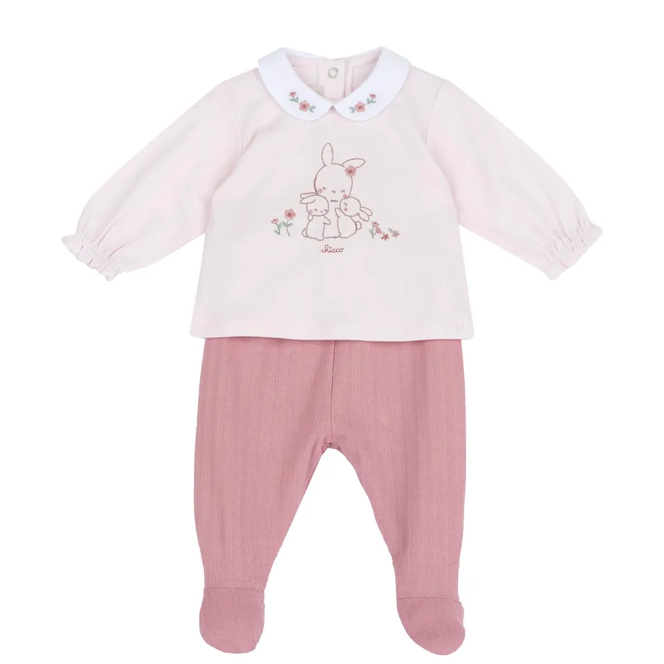 chicco-baby-set-aus-t-shirt-und-leggings-aus-weicher-baumwolle-jungen-m-dchen image 1