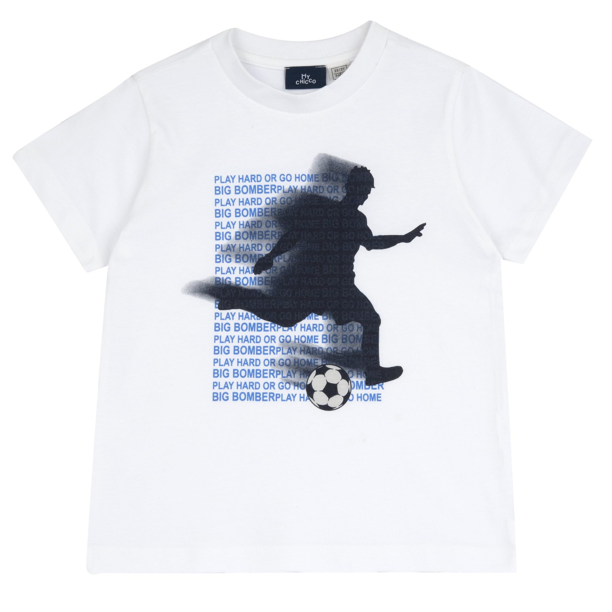 chicco-jungen-t-shirt-kurzarm-weiche-baumwolle-designed-in-italy image 1