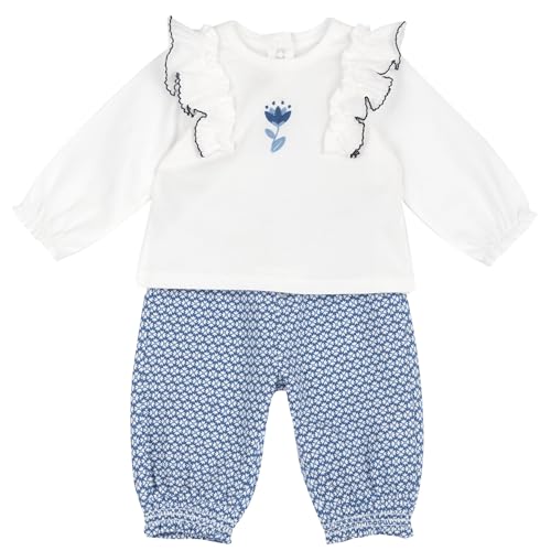 chicco-baby-m-dchen-set-mit-t-shirt-und-hose-aus-weichem-stoff-261 image 7