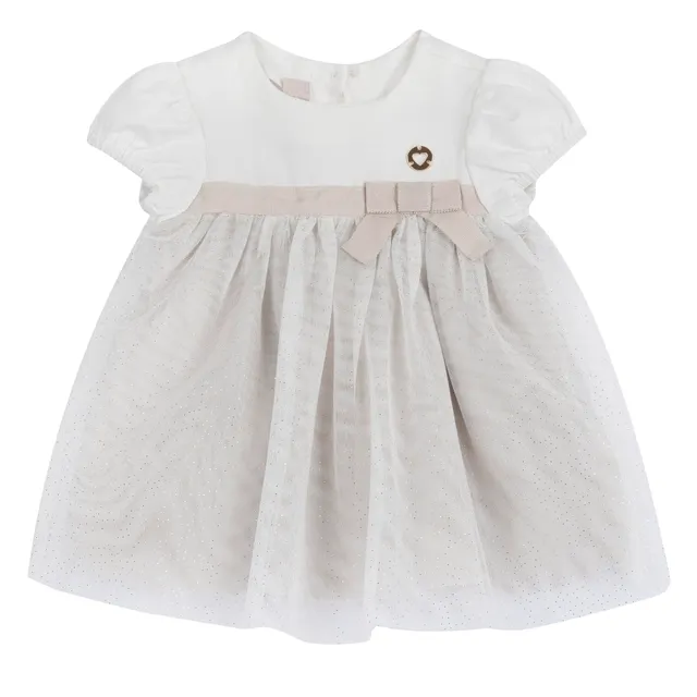 chicco-m-dchen-kleid-elegantes-kurzarm-kleid-aus-leichter-baumwolle-ideal-als-fe image 1
