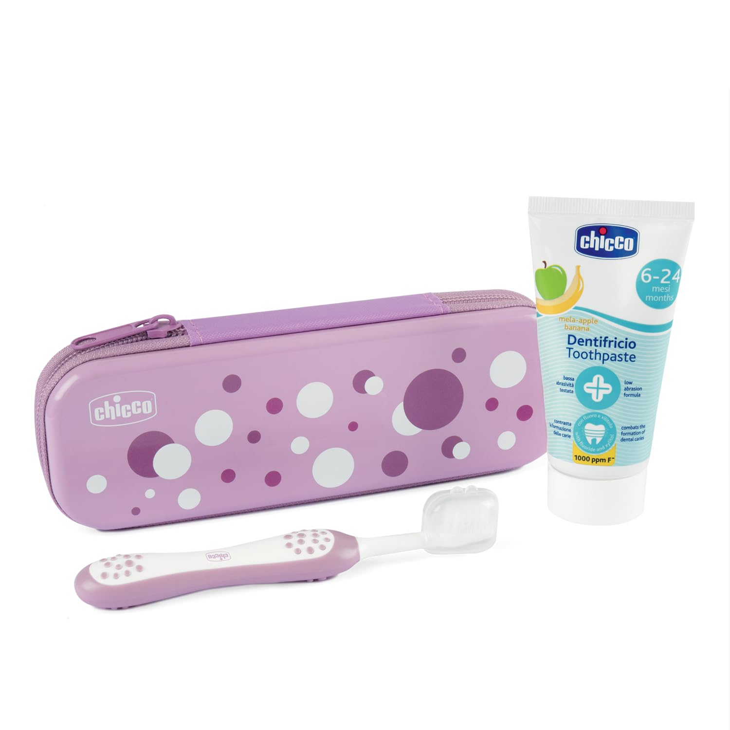 chicco-baby-zahnb-rste-und-zahnpasta-set-6-36-monate-hellblau image 4