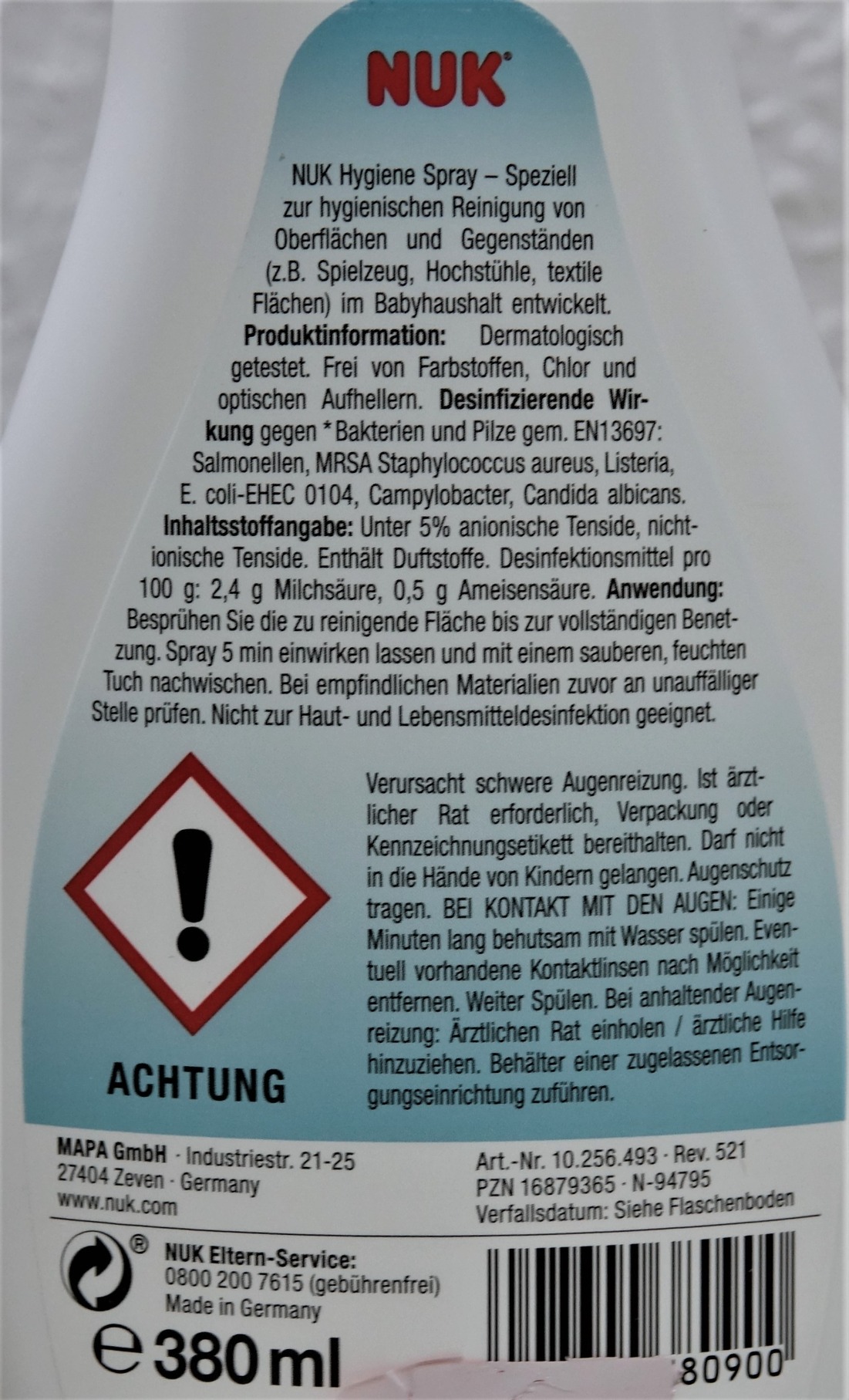 Hygiene ohne Chemiekeule