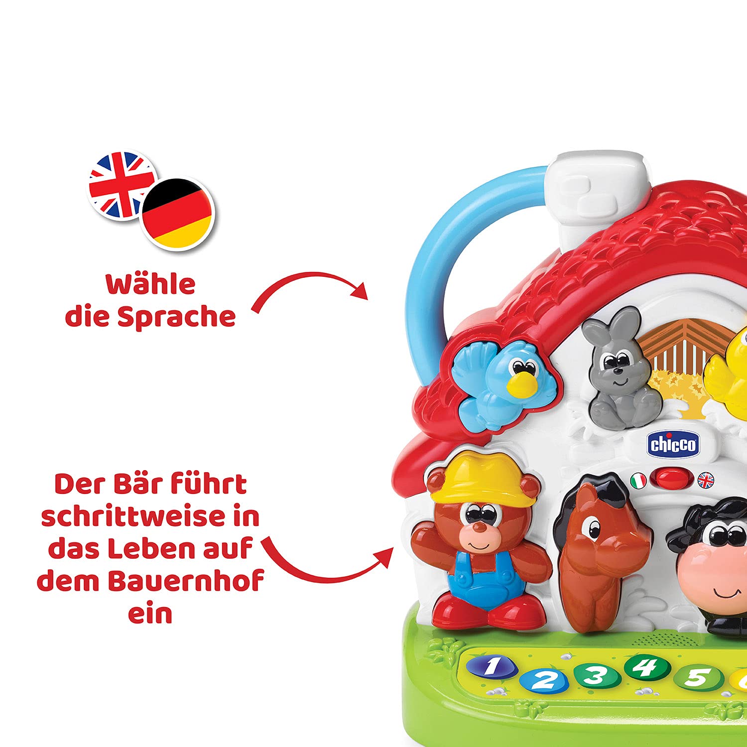 chicco-sprechender-bauernhof-bilinguales-deutsch-englisch-aktivspielzeug-f-r-kin image 2