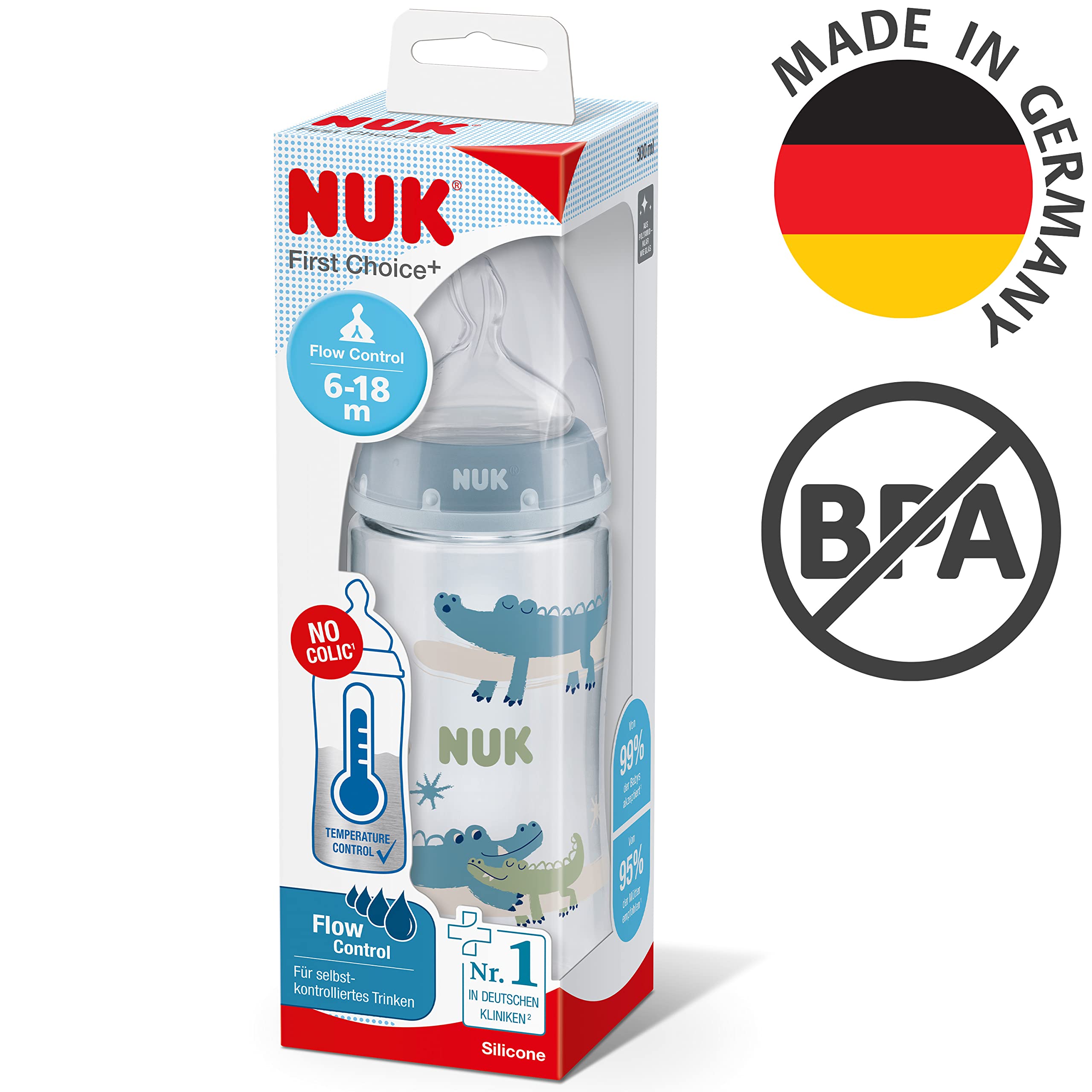 nuk-first-choice-babyflasche-300-ml-6-18-monate-blue-crocodile image 7