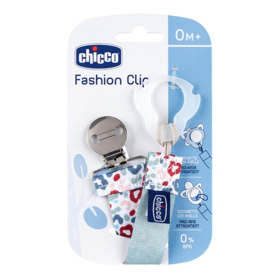 chicco-schnullerclip-2-in-1-design-neutral-gr-n image 1