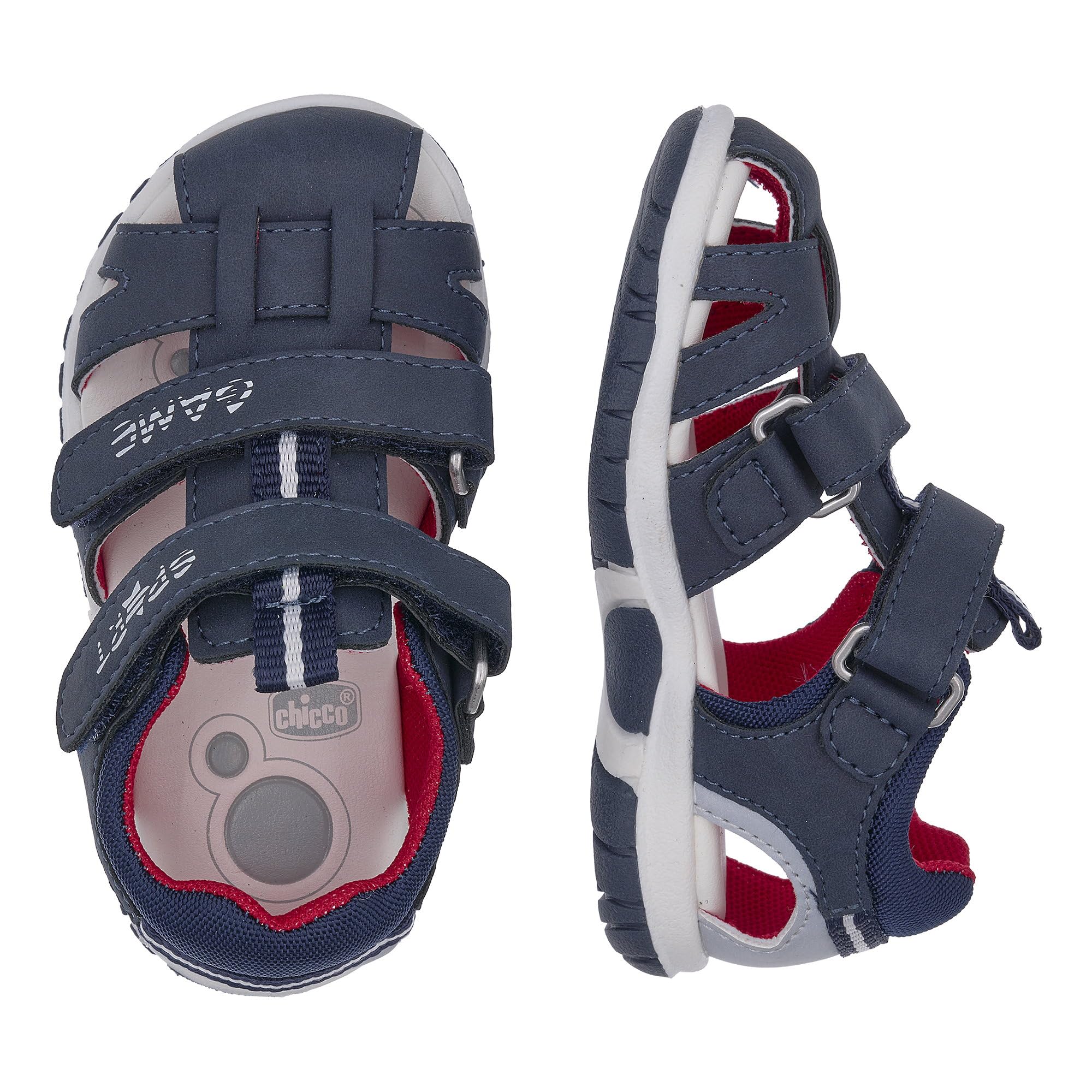chicco-baby-sandalen-mit-bequemem-klettverschluss-kinderschuhe-designed-in-italy-2 image 2