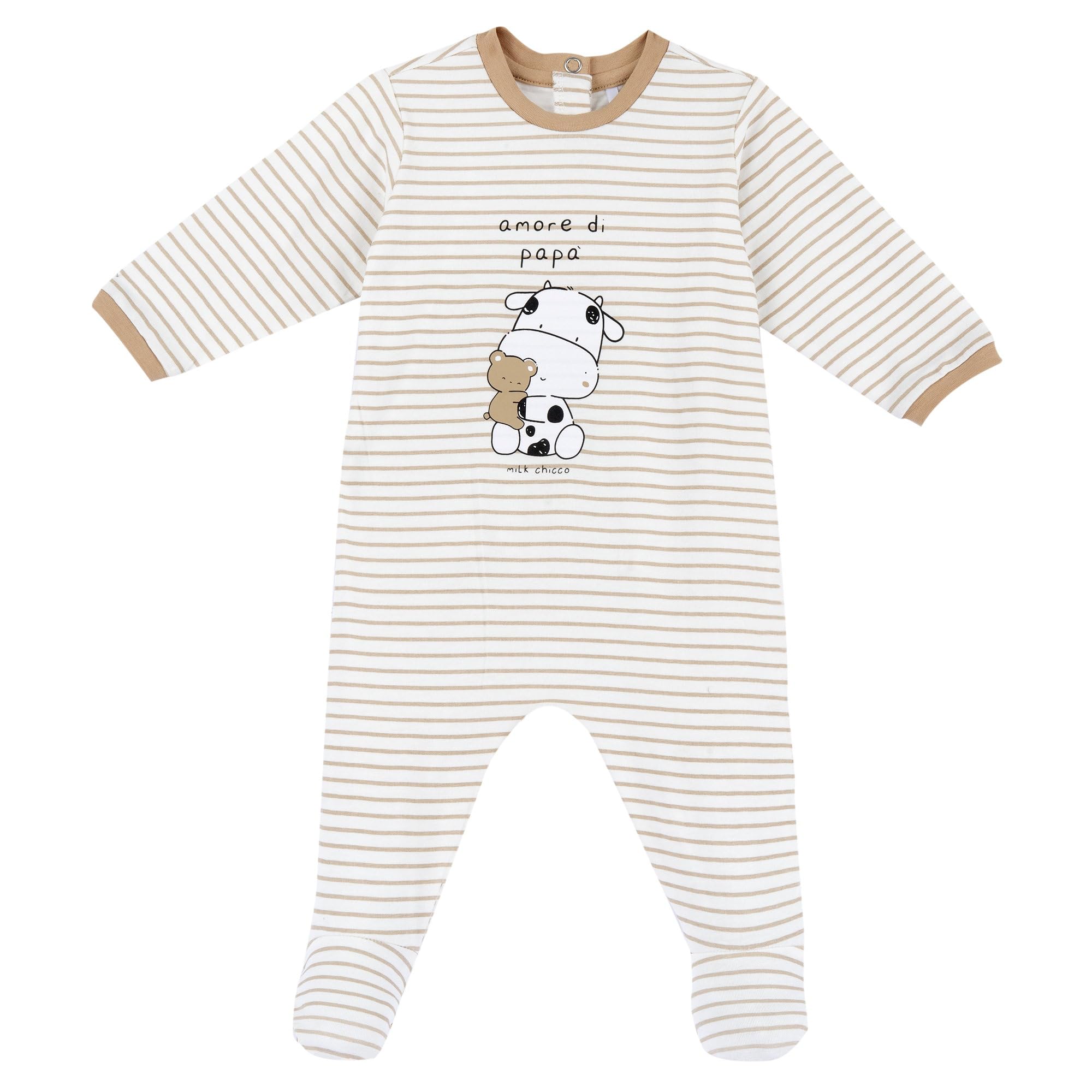 chicco-baby-strampler-aus-weicher-baumwolle-mit-praktischer-patt-ffnung-unisex-f image 1