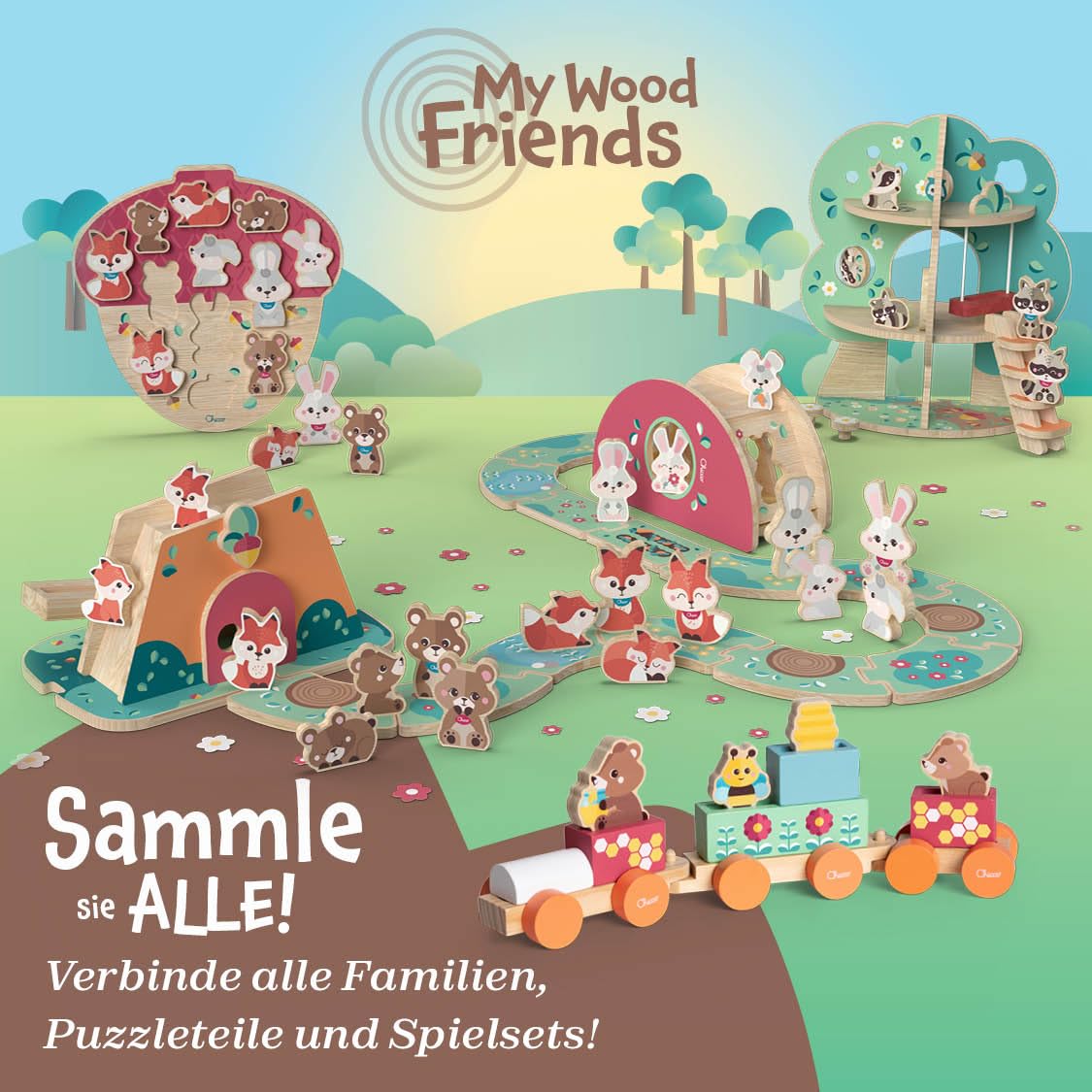 chicco-holzspielzeug-teddyb-r-zug-montessori-spiel-mit-3-waggons-5-farbigen-bl-c image 6