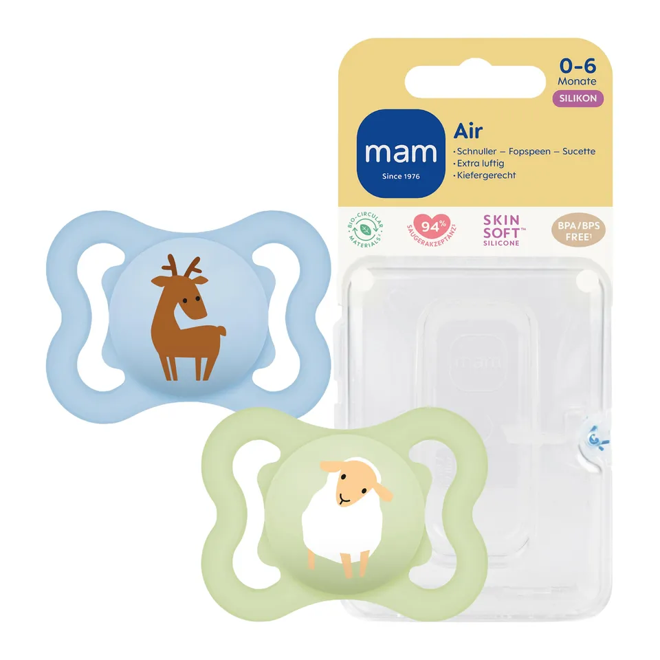 mam-air-schnuller-0-6-monate-rentier-schaf-2-st-ck-mit-gro-en-luftl-chern image 1