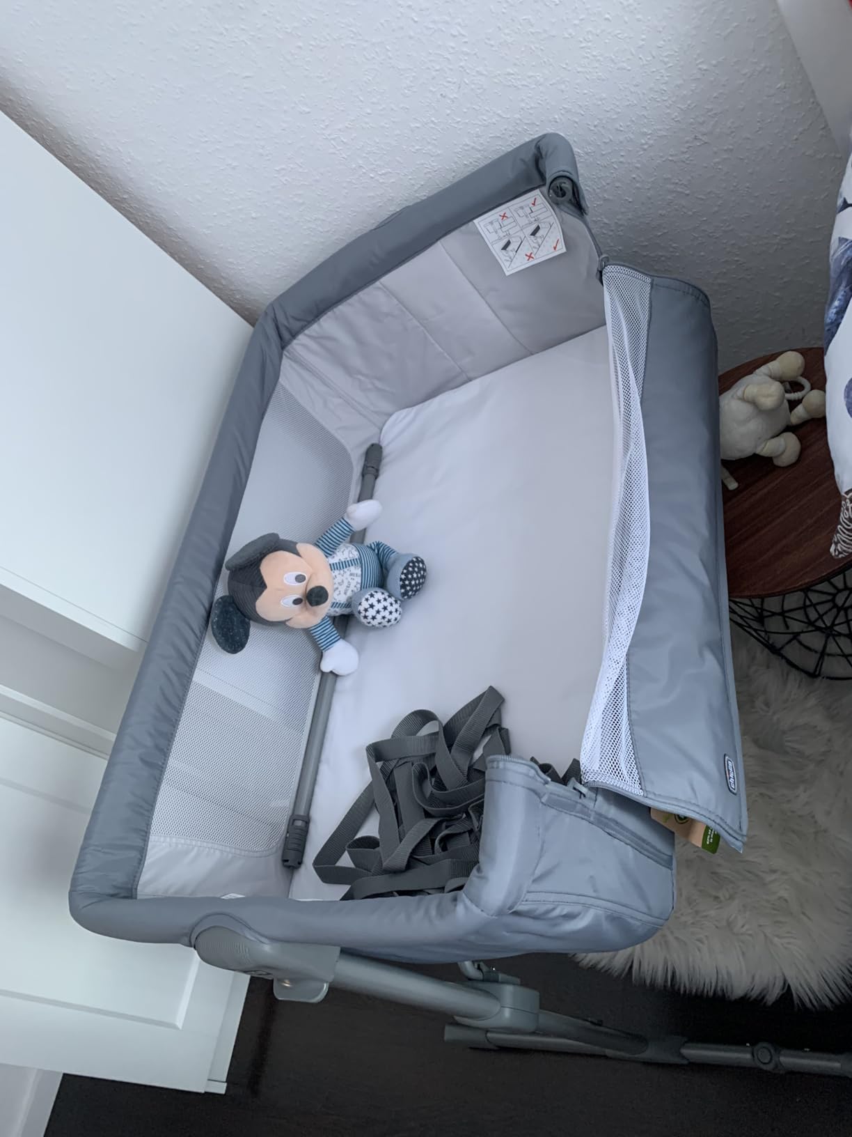 Perfektes Beistellbett