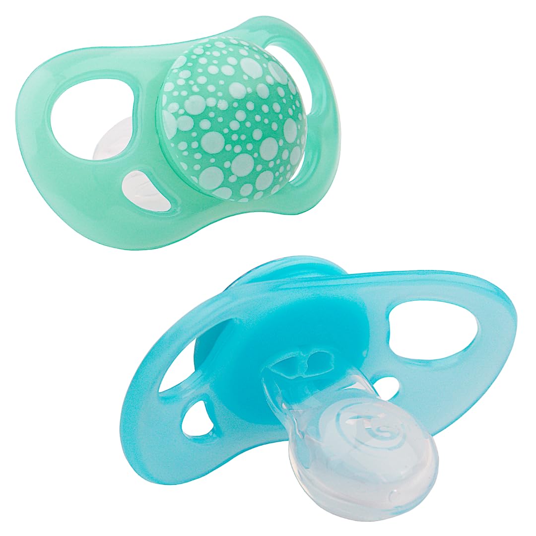 twistshake-baby-schnuller-0-6-monate-2er-pack-blau-gr-n-silikon-bpa-frei image 2