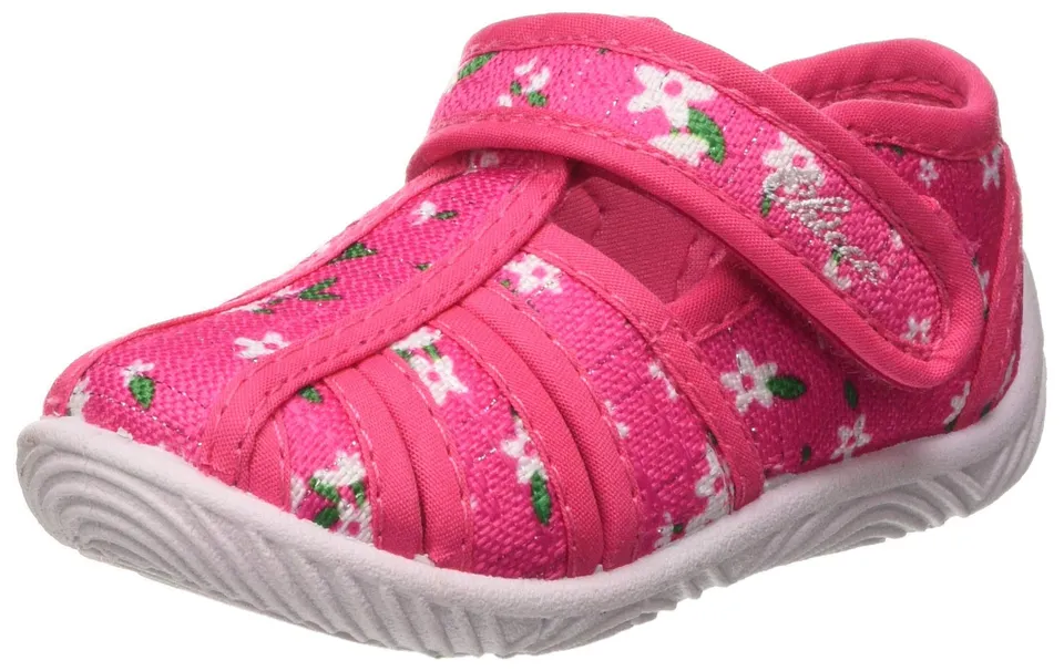chicco-hausschuhe-m-dchen-kindergarten-pantoffeln-mit-klettverschluss image 1