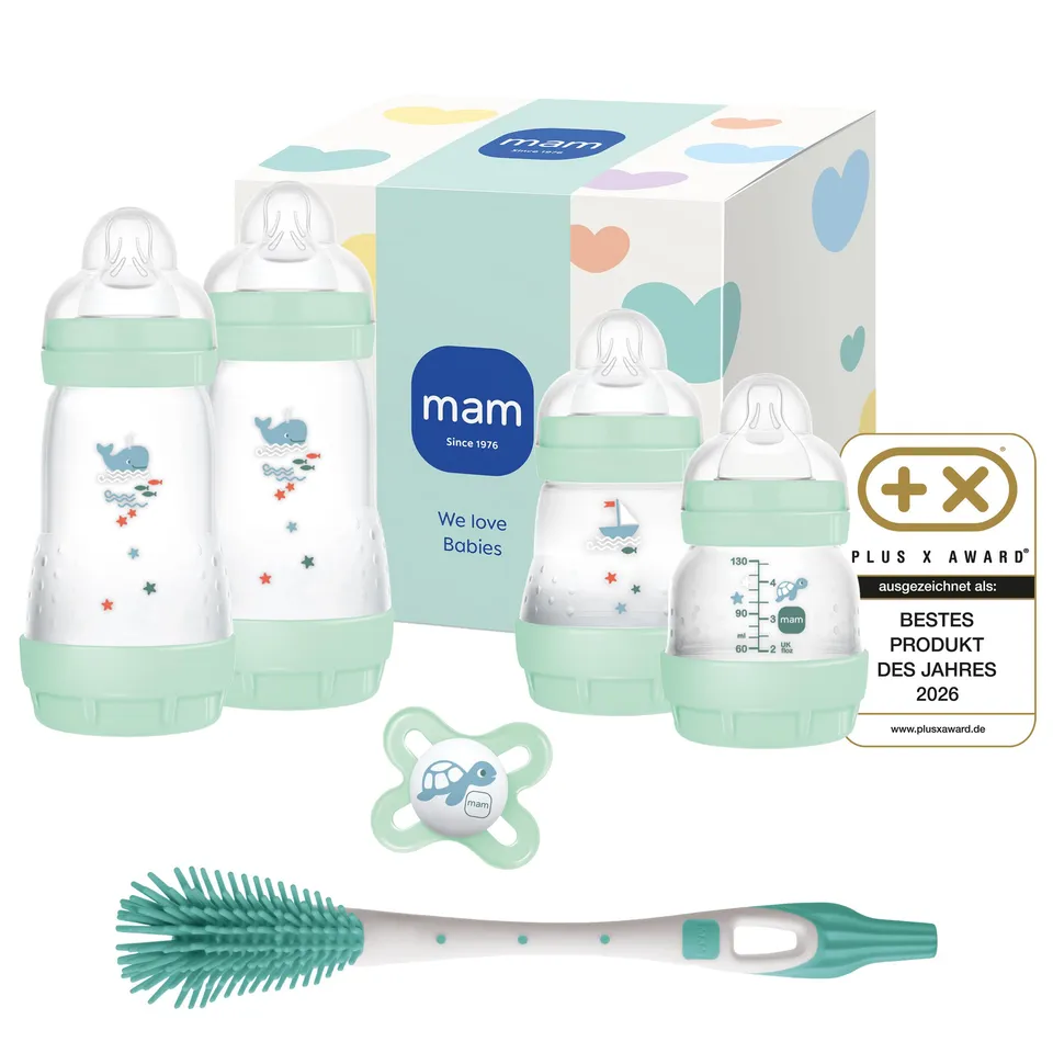 mam-easy-start-anti-colic-neugeborenen-set-4-babyflaschen-1-schnuller-und-1-soft image 1