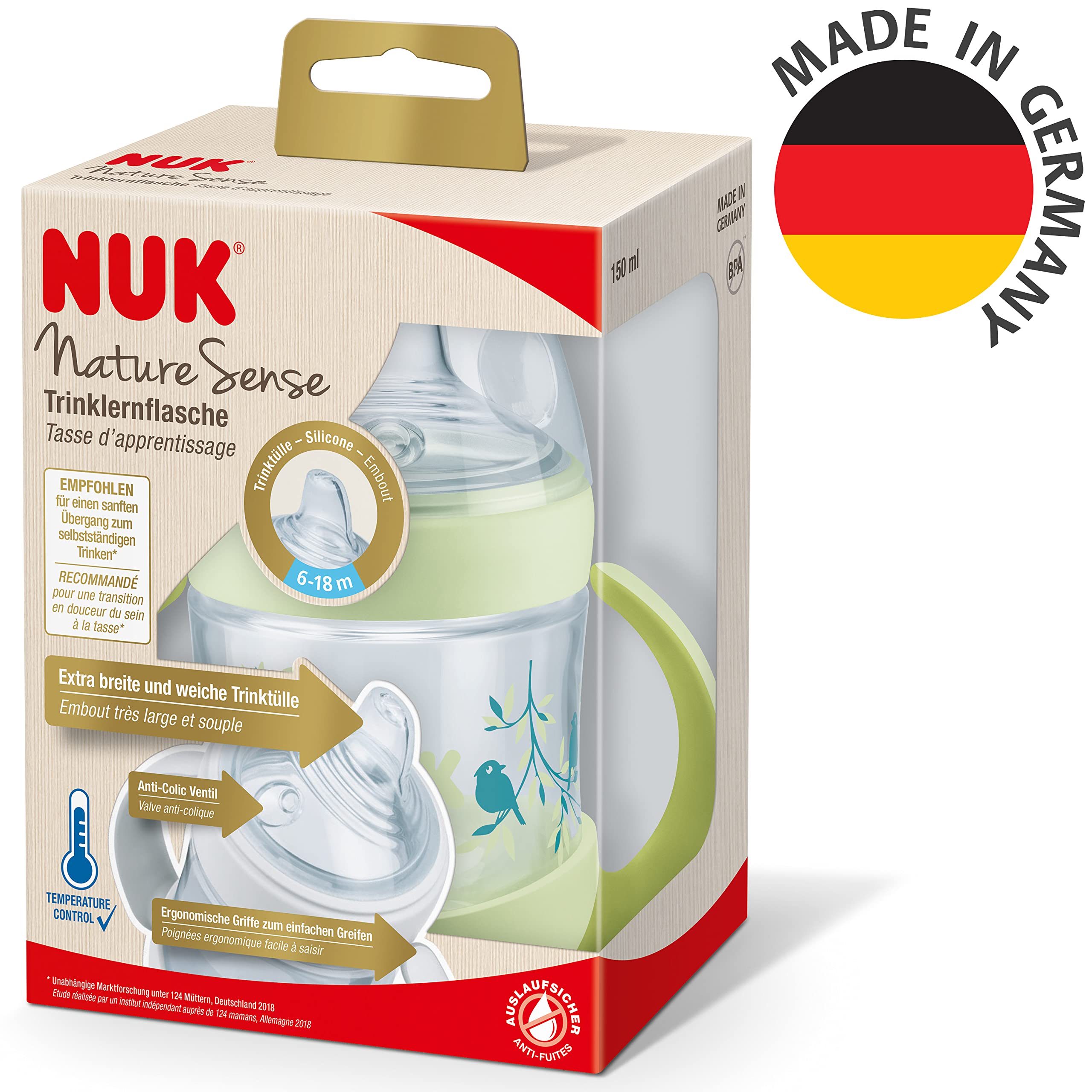 nuk-nature-sense-trinklernflasche-150-ml-6-18-monate-anti-colic-gr-n image 7