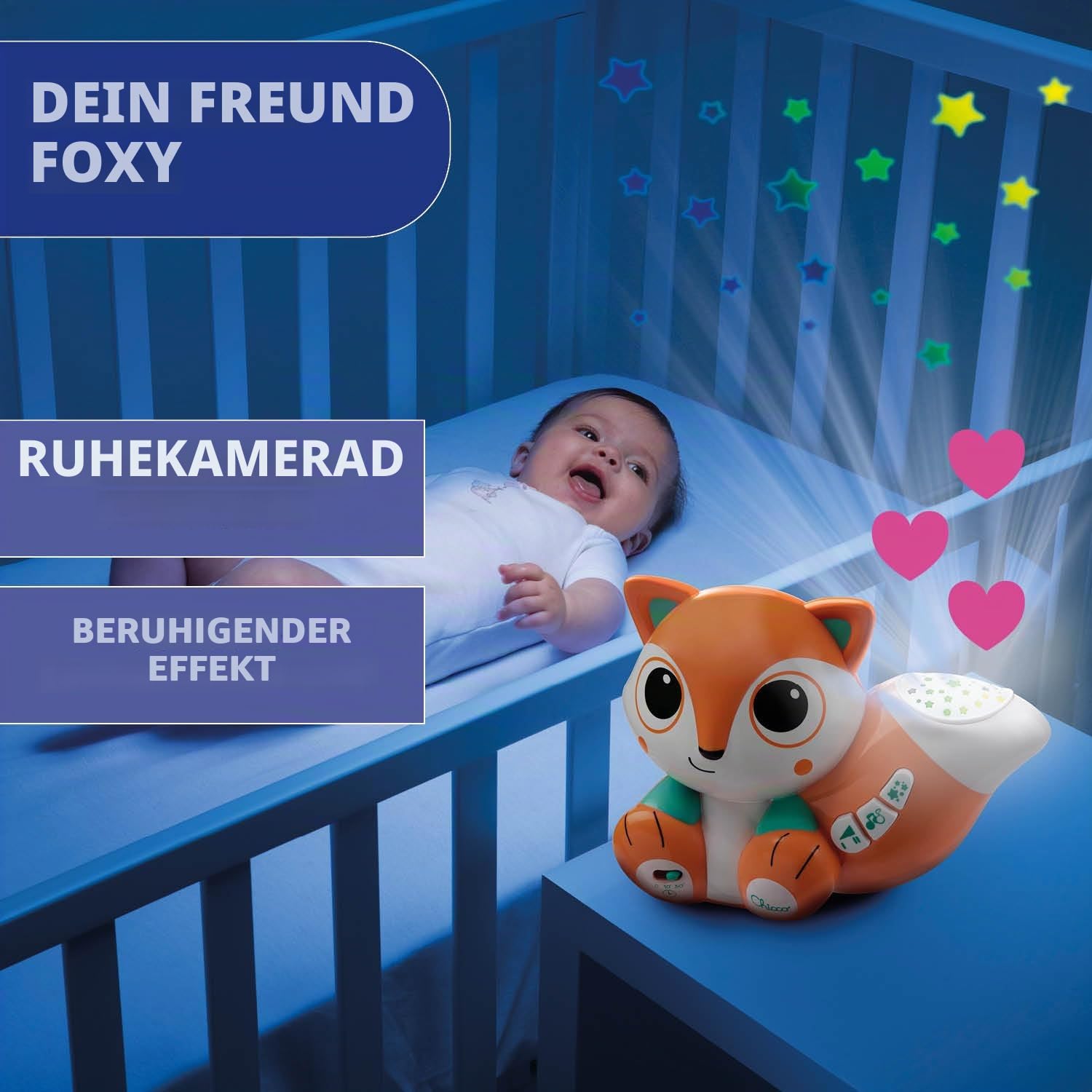 chicco-projektor-foxy-tragbarer-nachtlicht-projektor-mit-3-beruhigenden-melodien image 7