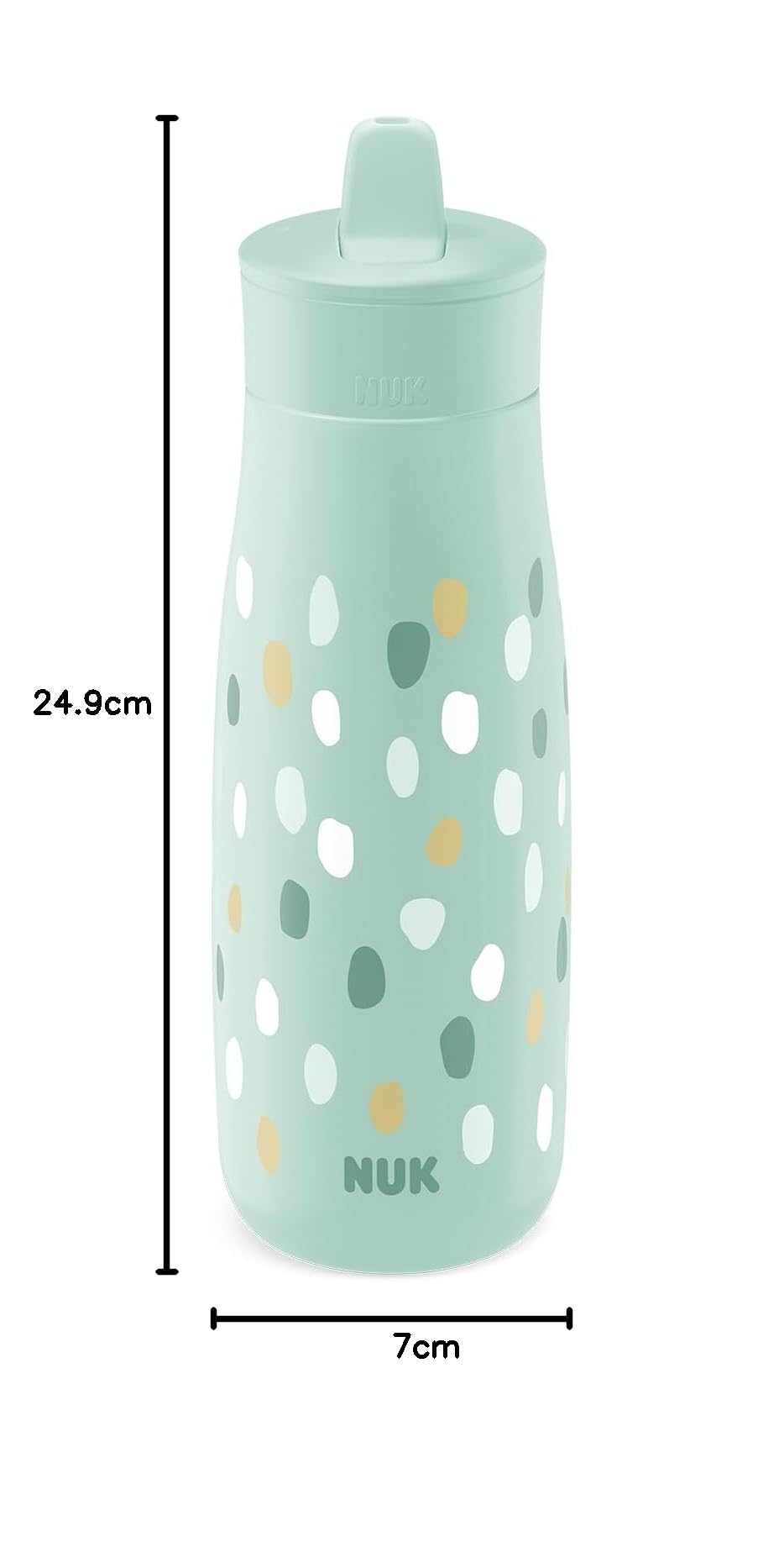 nuk-mini-me-flip-trinkflasche-mit-strohhalm-ab-12-monate-450-ml-auslaufsicher-br image 8