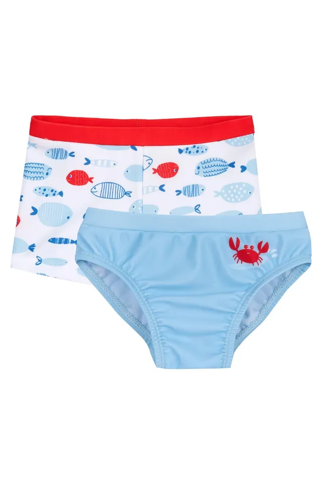 chicco-jungen-badeanzug-set-2-lycra-badeshorts-blau image 1