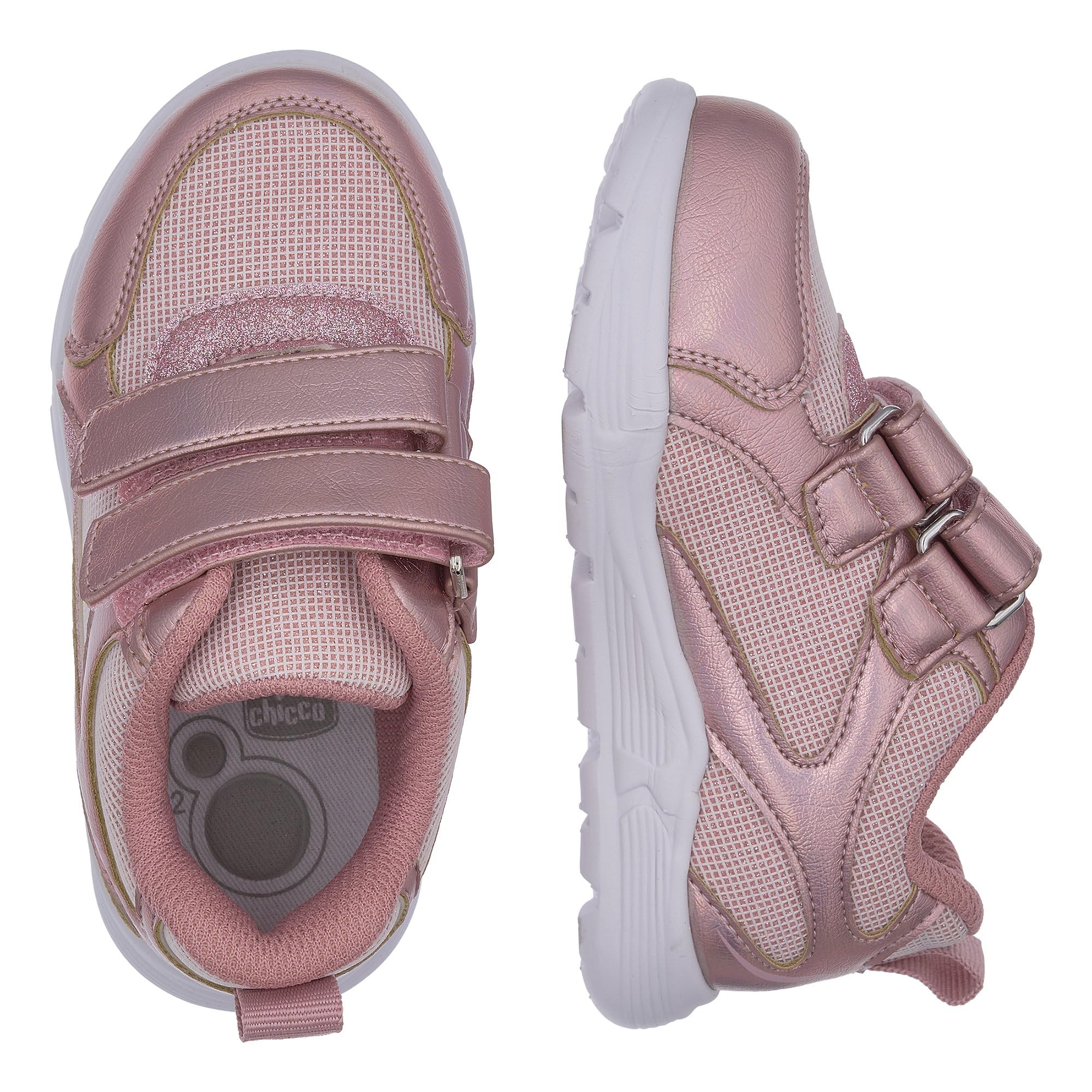 chicco-m-dchen-sneaker-mit-doppeltem-klettverschluss-und-leichter-sohle-designed image 2